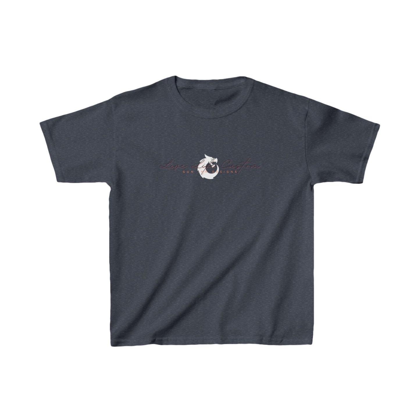 Kids Heavy Cotton™ Tee - Live Life Custom - Elegant
