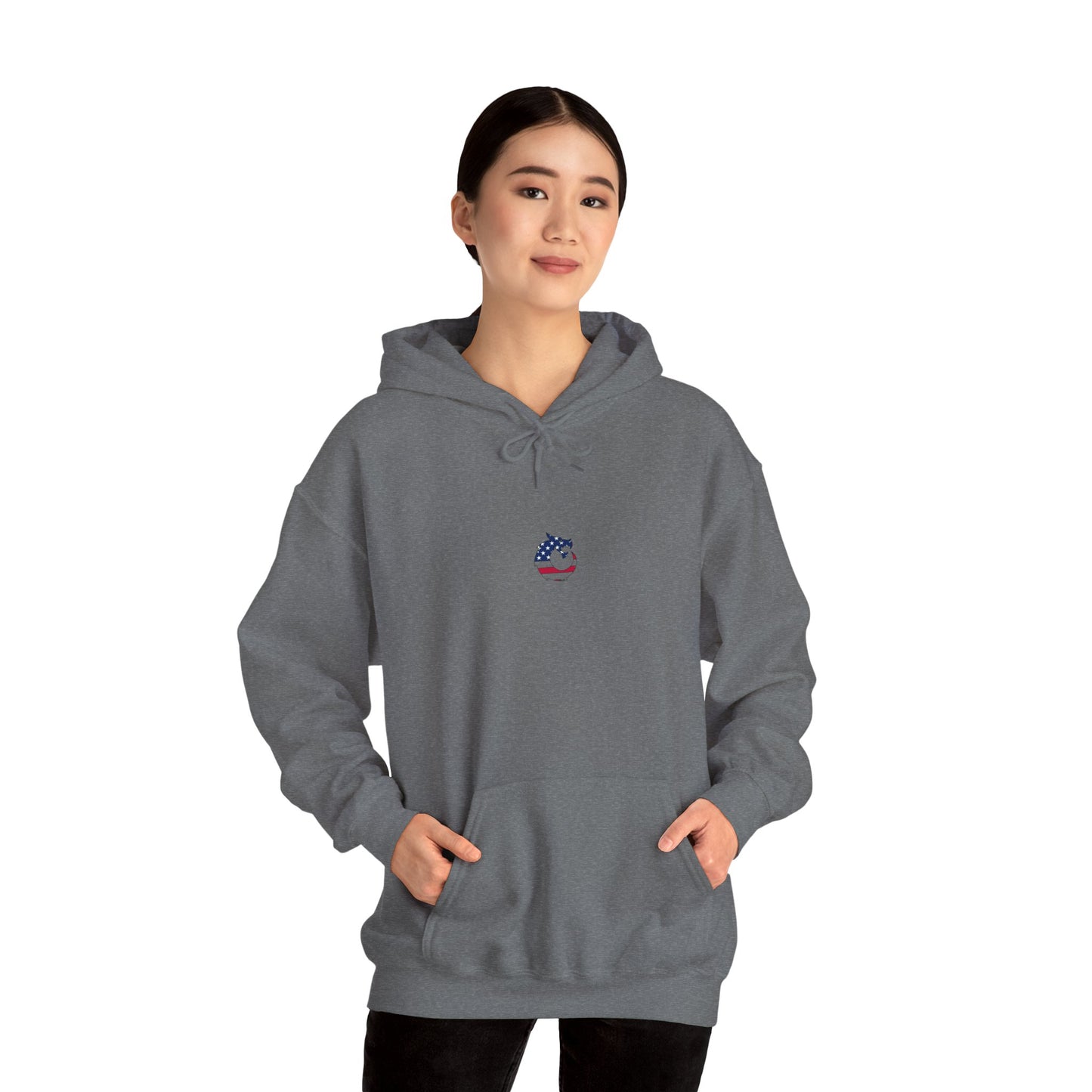 Heavy Blend™ Hooded Sweatshirt - 3D Flag