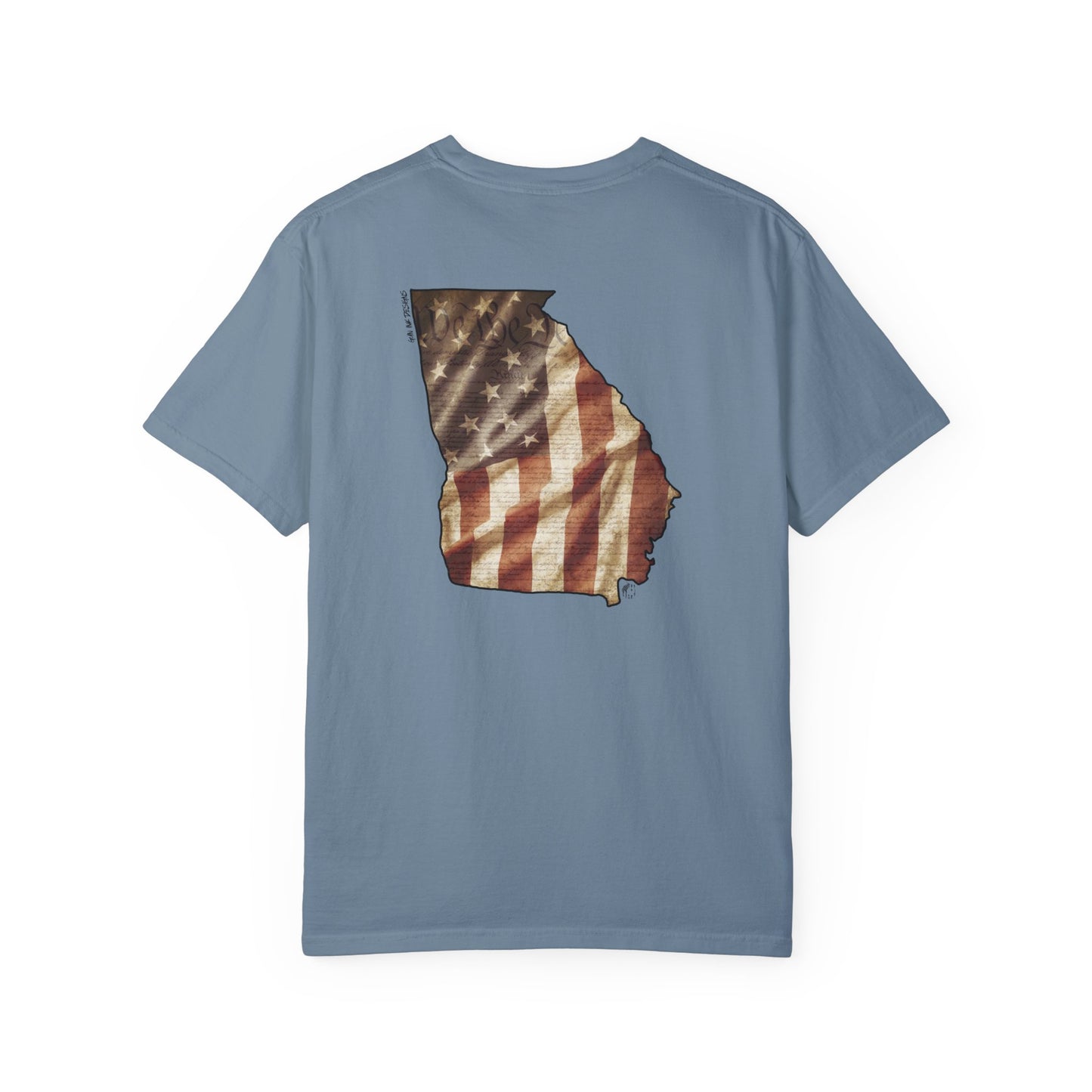 Garment-Dyed T-shirt - We The People - Georgia