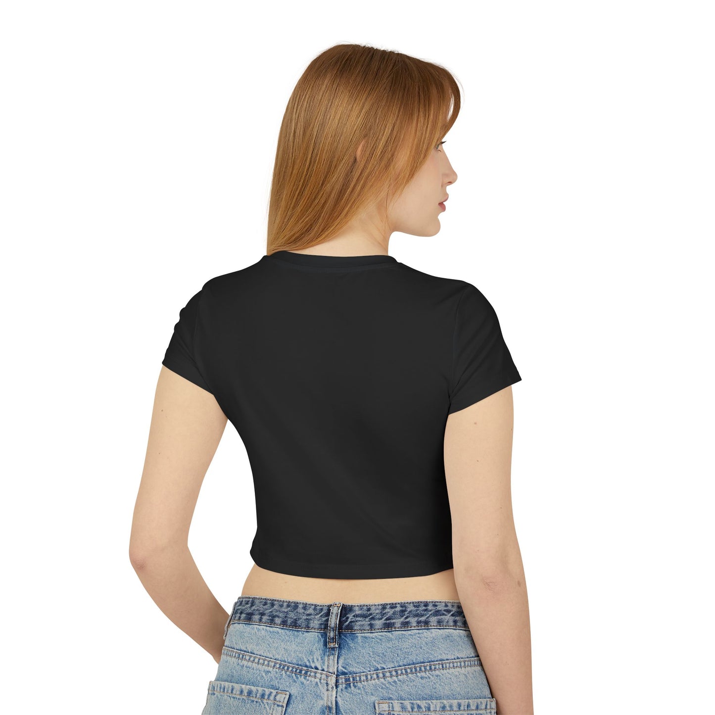 Women's Baby Tee - Watercolor Flag