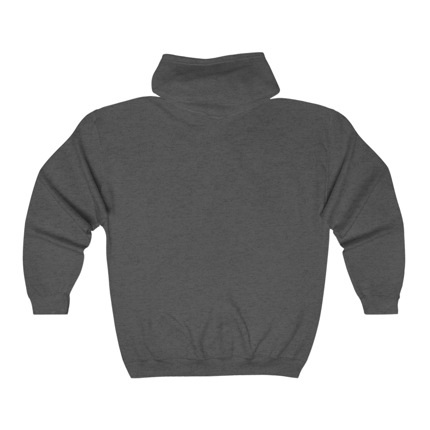 Heavy Blend™ Full Zip Hooded Sweatshirt - A splash of Color