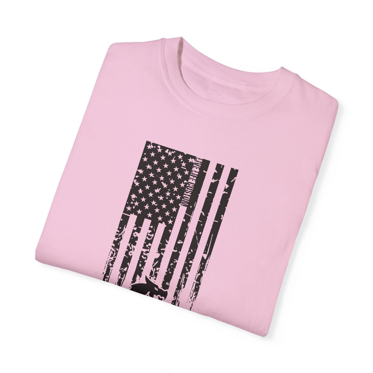 Garment-Dyed T-shirt - Distressed Flag
