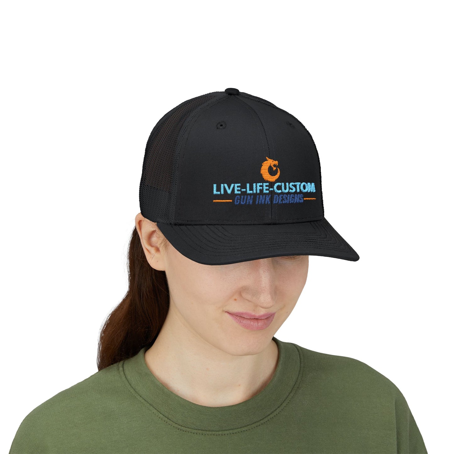Snapback Trucker Cap - Live Life custom