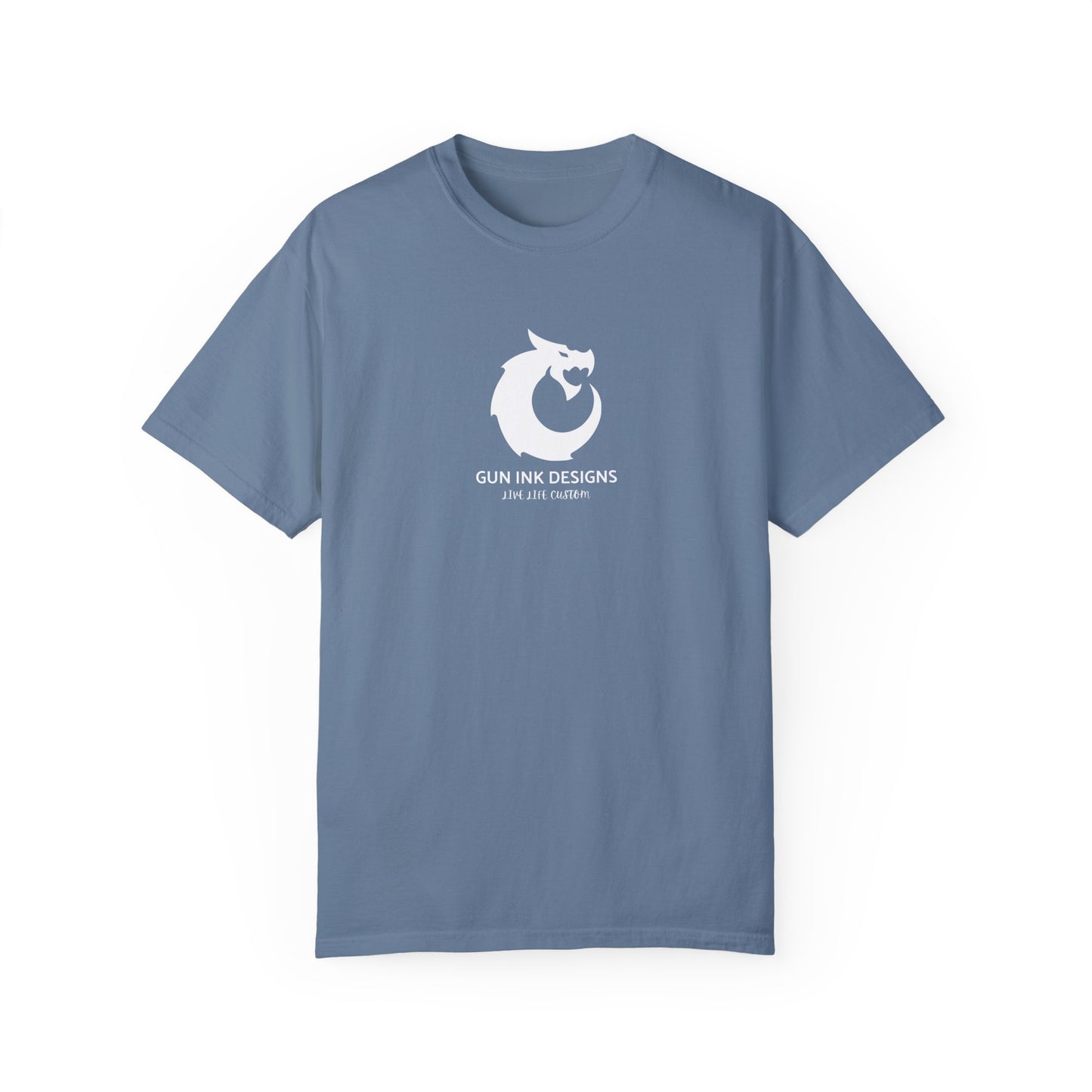 Garment-Dyed T-shirt - White Dragon