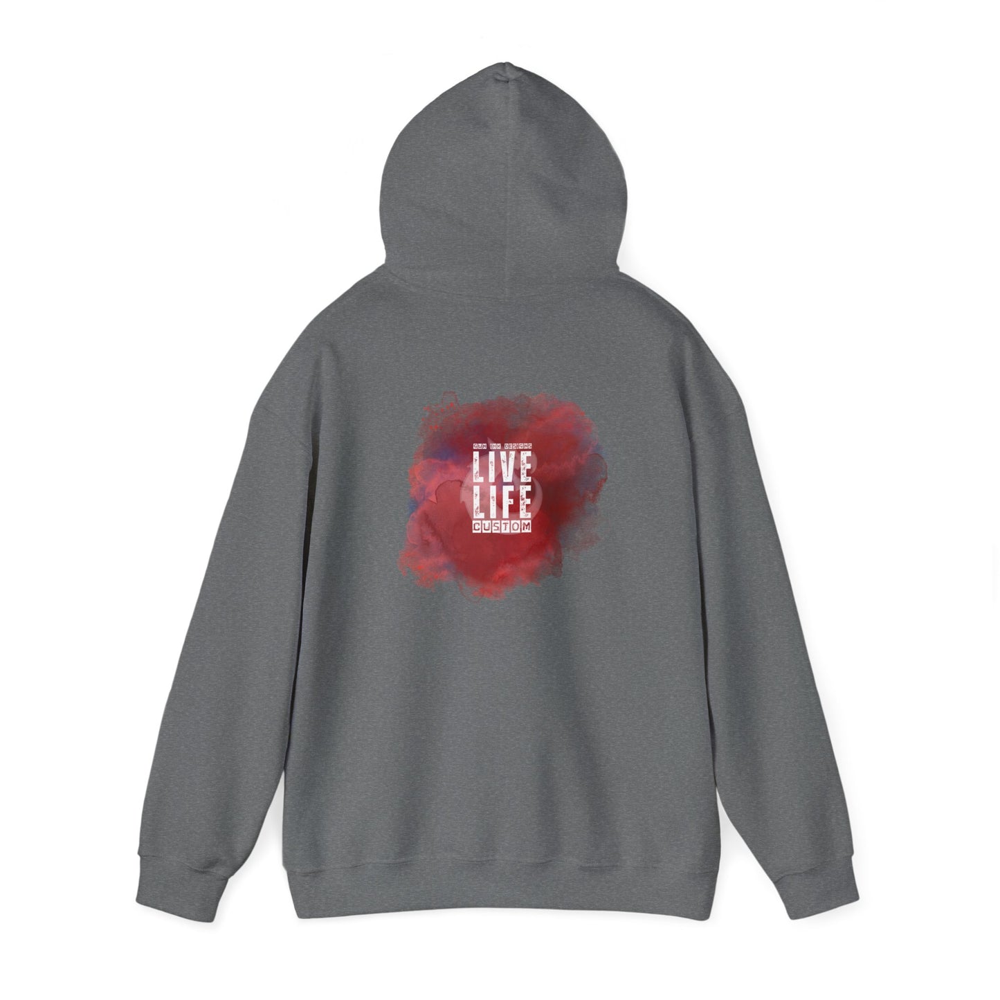 Heavy Blend™ Hooded Sweatshirt - LLC Red