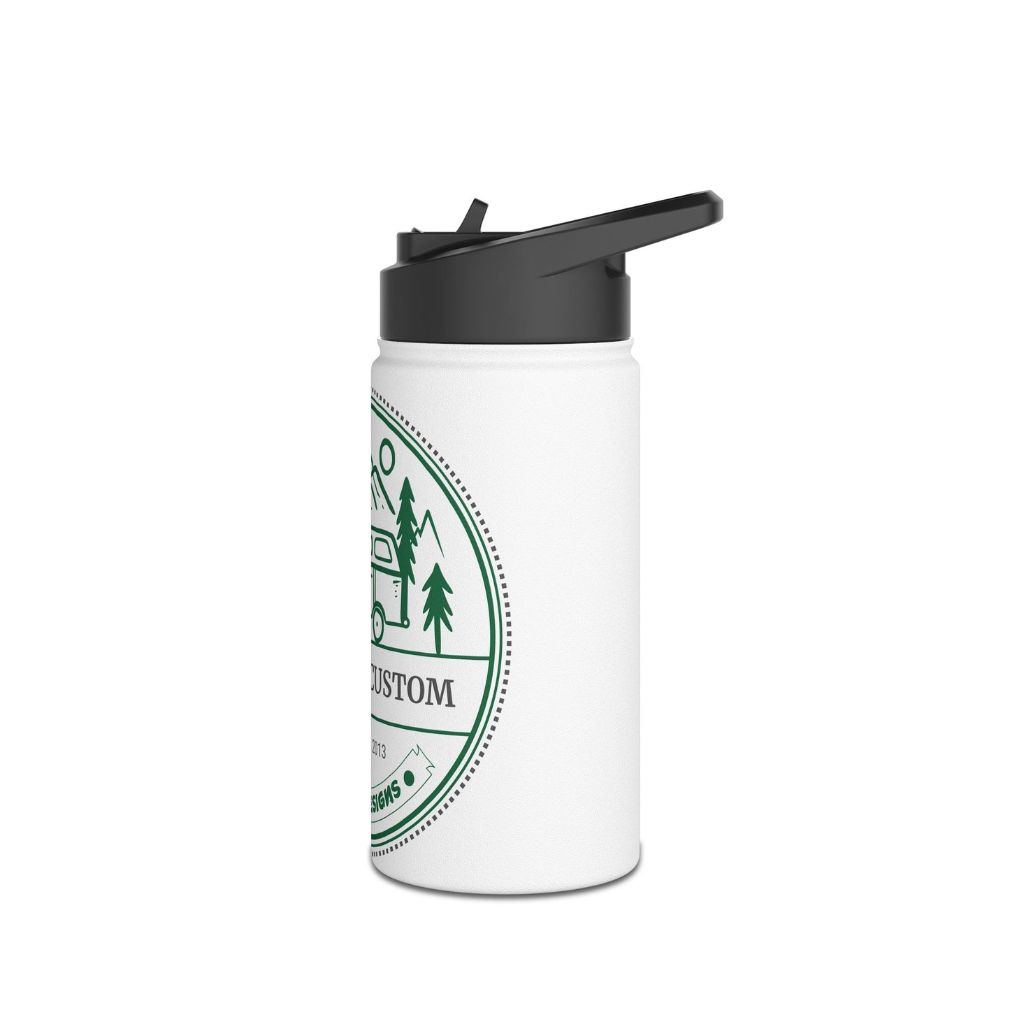 Stainless Steel Water Bottle, Standard Lid - The Van