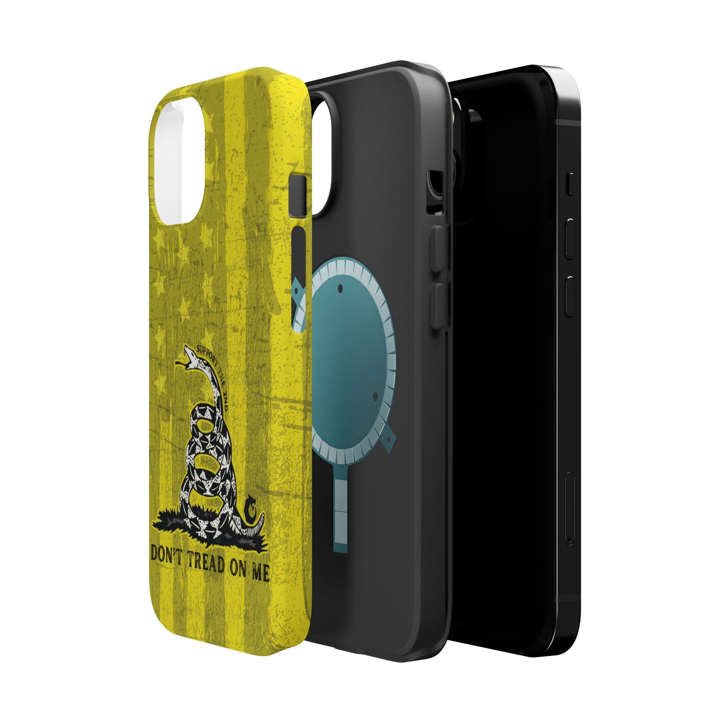 American Liberty Tough iPhone Case - Don't Tread on Me Flag