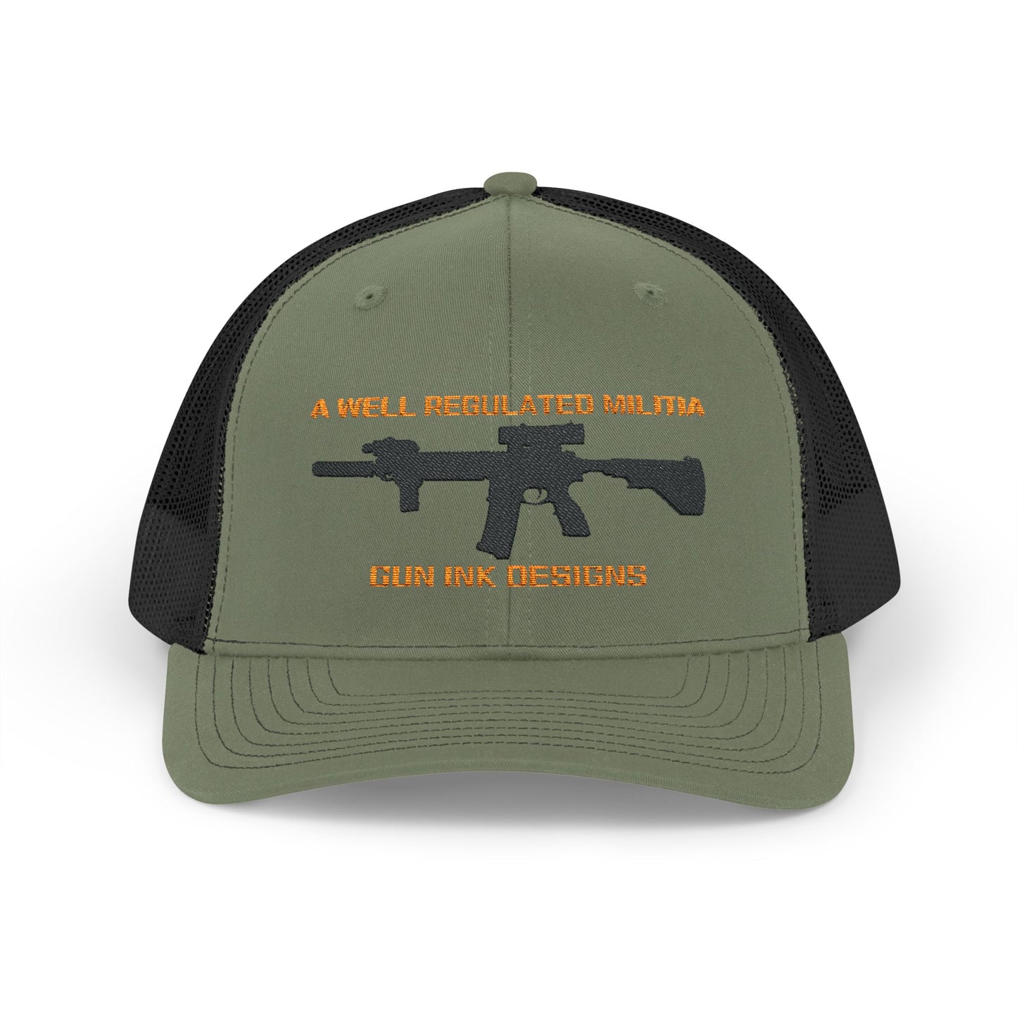 Snapback Trucker Cap - A Well Regulated Militia