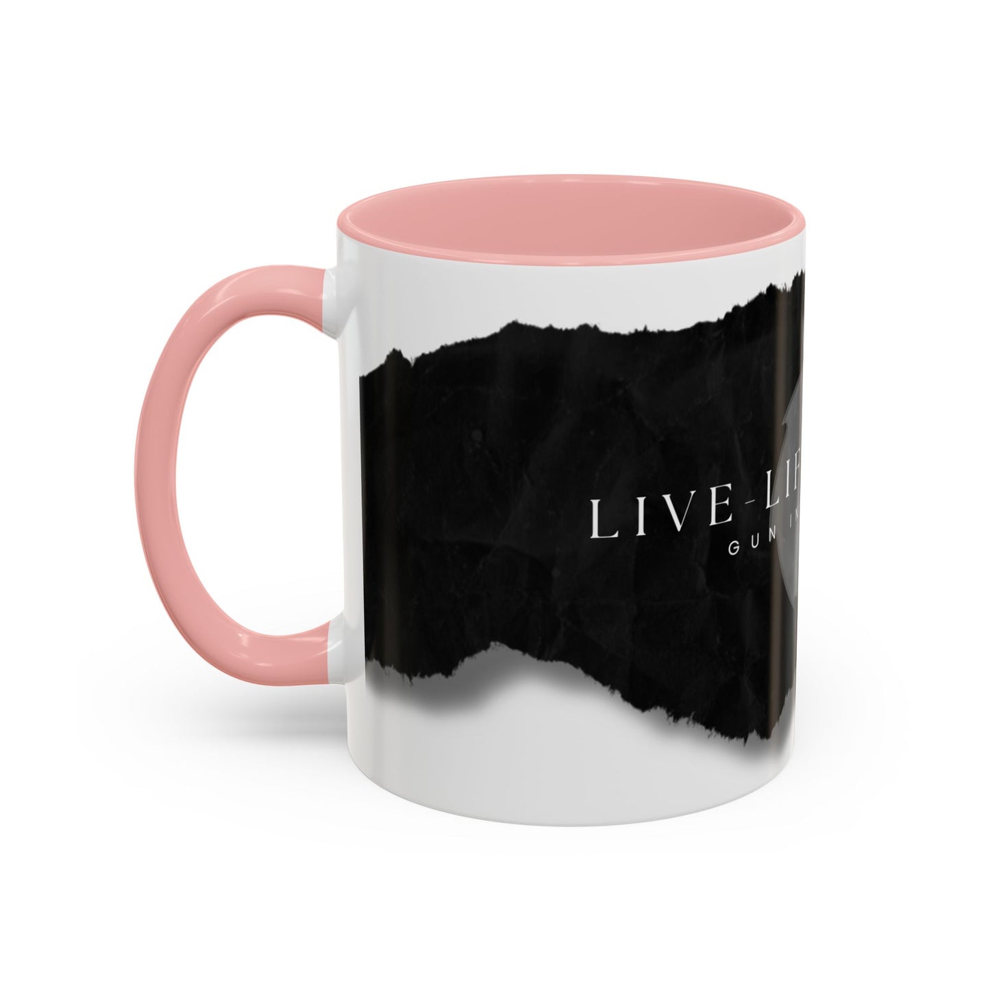 Accent Coffee Mug (11, 15oz) - Torn Paper