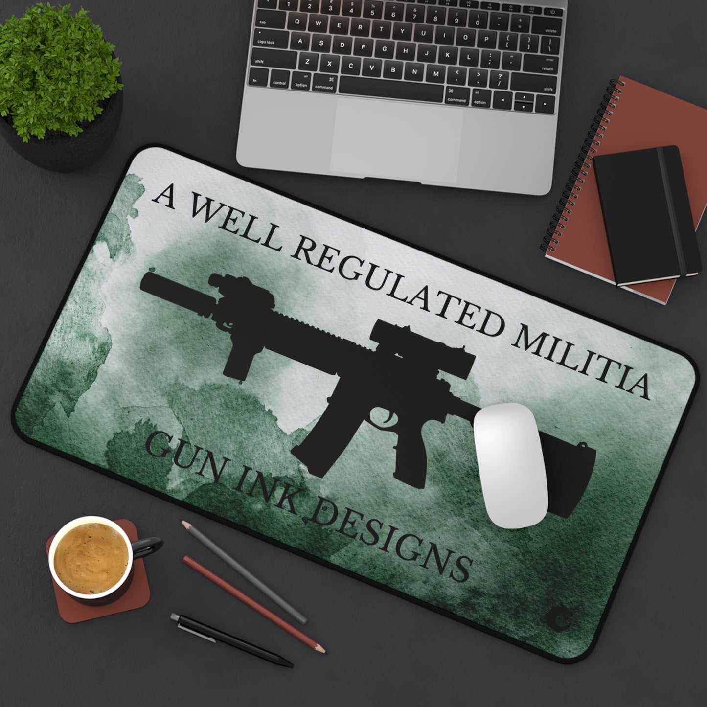 Desk Mat A Well Regulated Militia