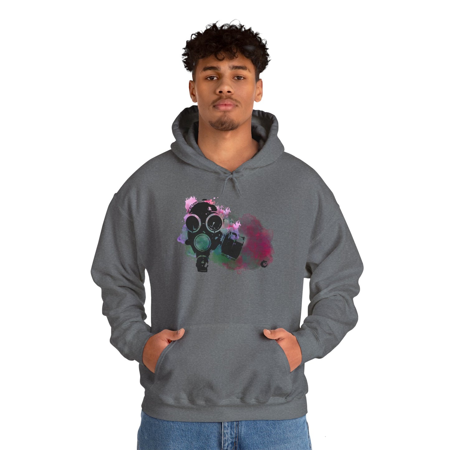 Heavy Blend™ Hooded Sweatshirt - Gas Mask 2.0