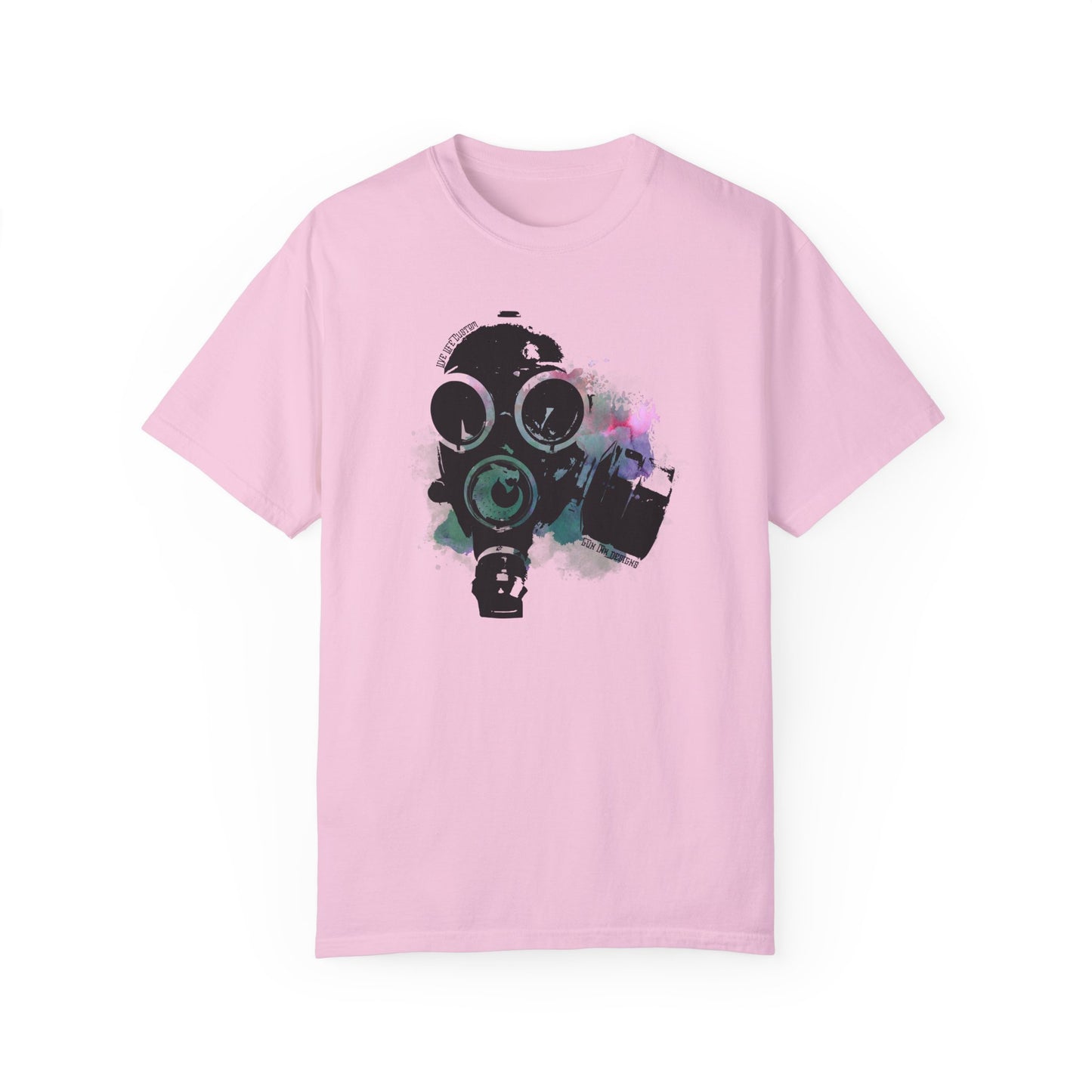 Garment-Dyed T-shirt - Gas Mask 1
