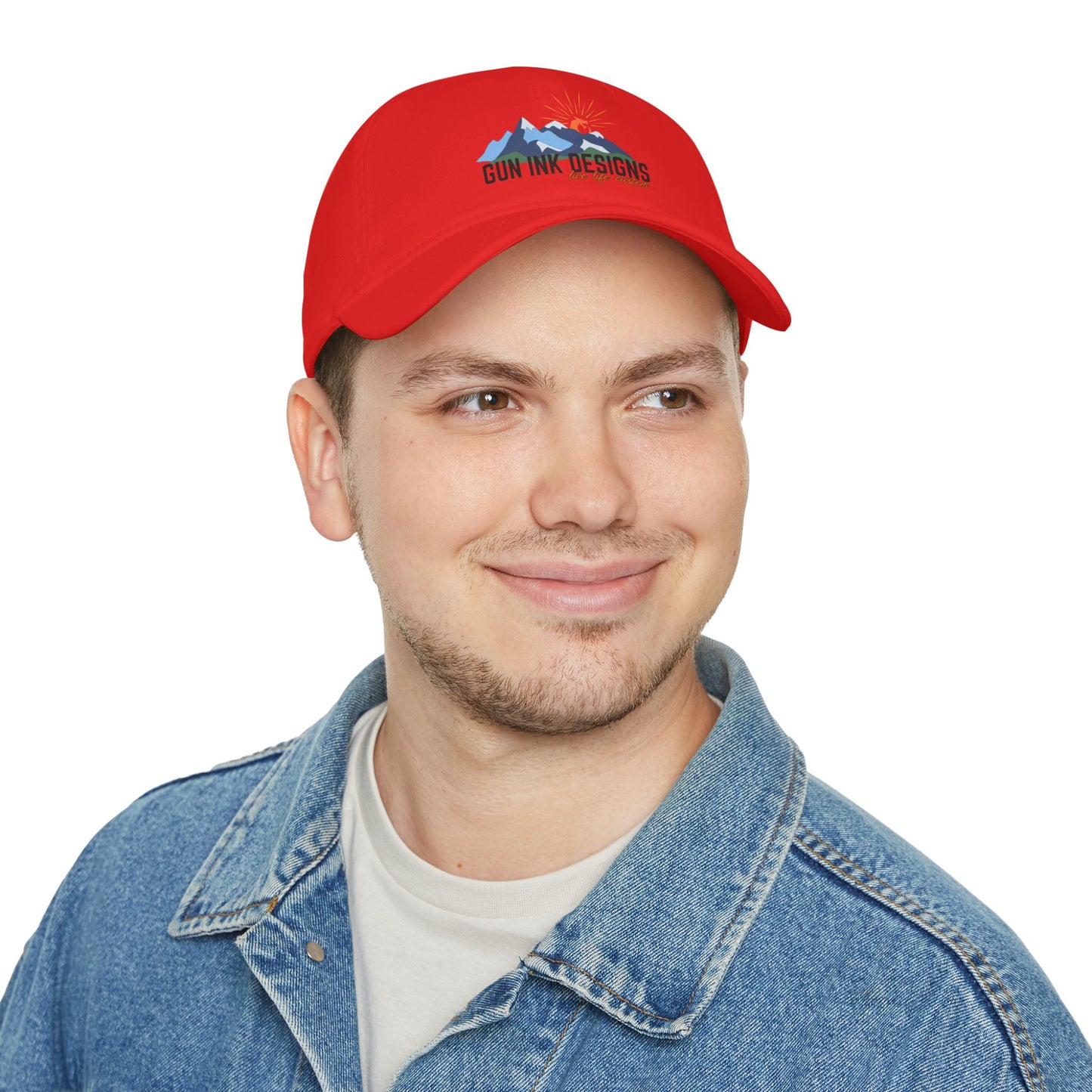 Low Profile Baseball Cap - Dragon sunrise