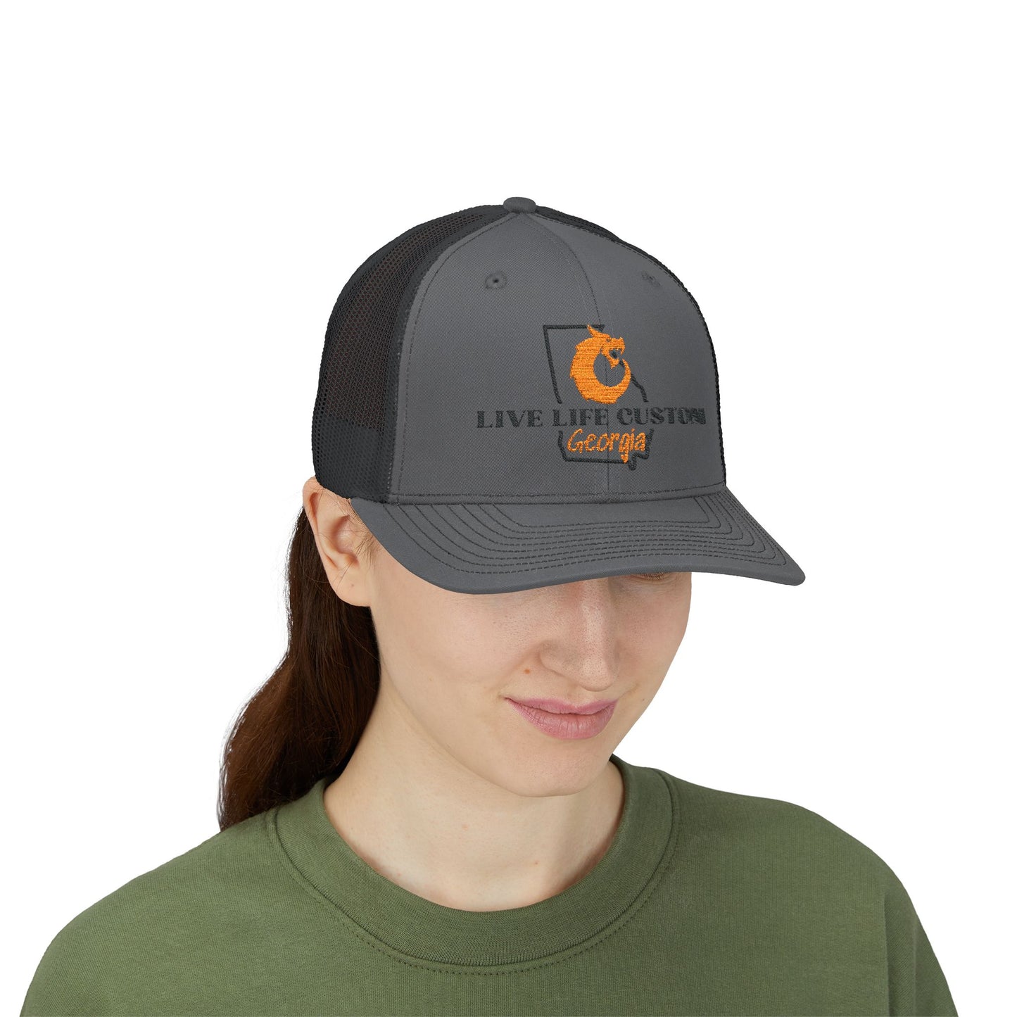 Snapback Trucker Cap - Georgia