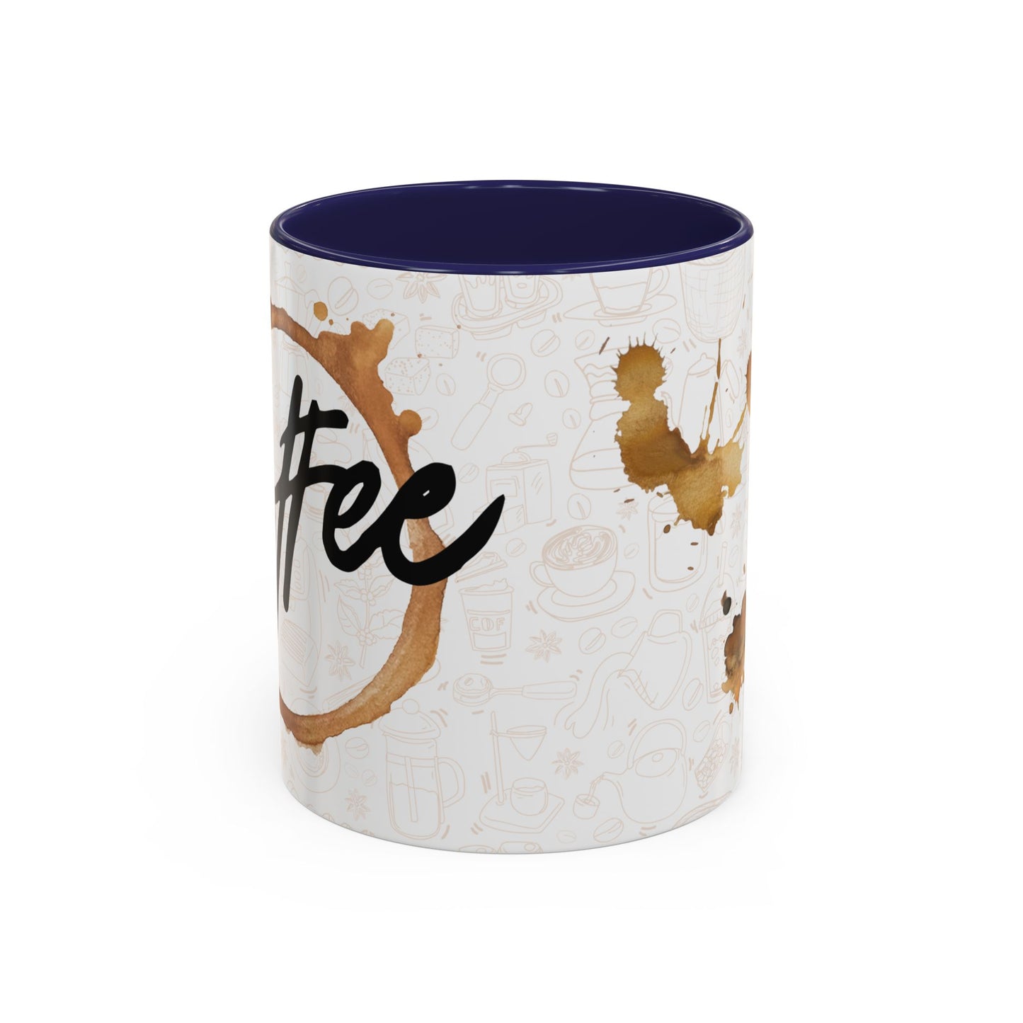 Accent Coffee Mug (11, 15oz) - Coffee Stains