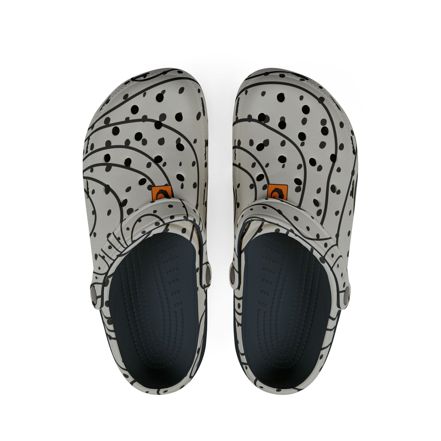 Stylish EVA Foam Clogs with Topo Design