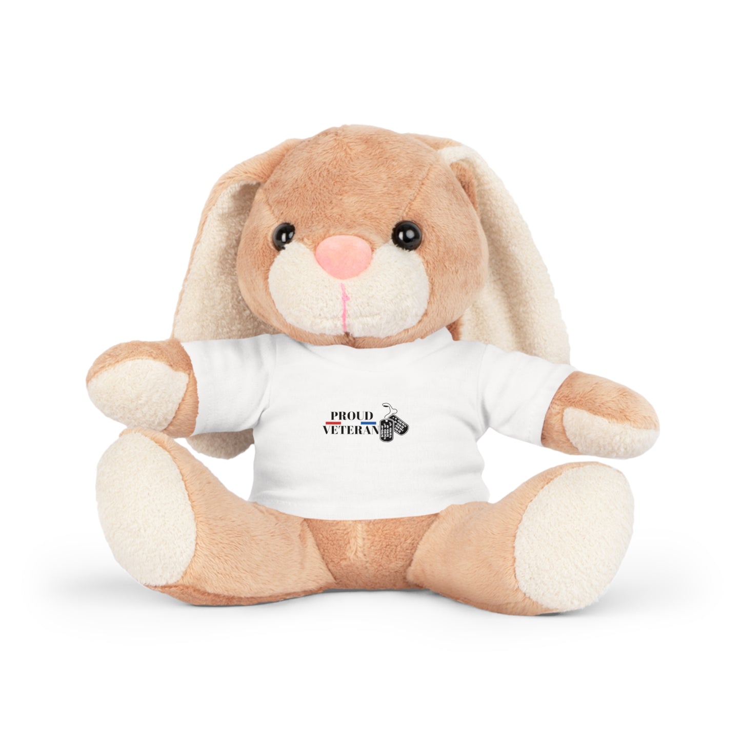 Plush Toy with T-Shirt - Proud Veteran