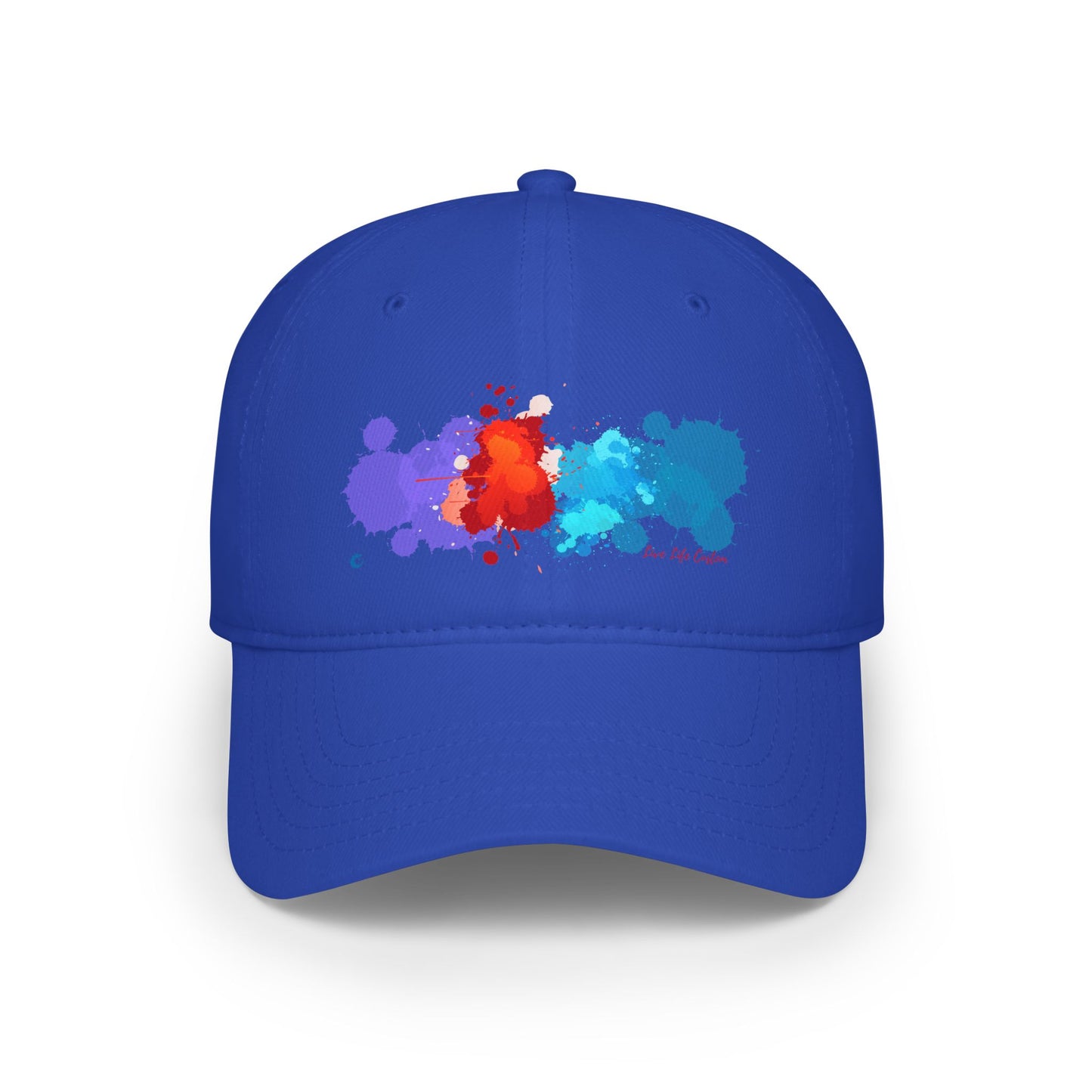 Low Profile Baseball Cap - A Splash