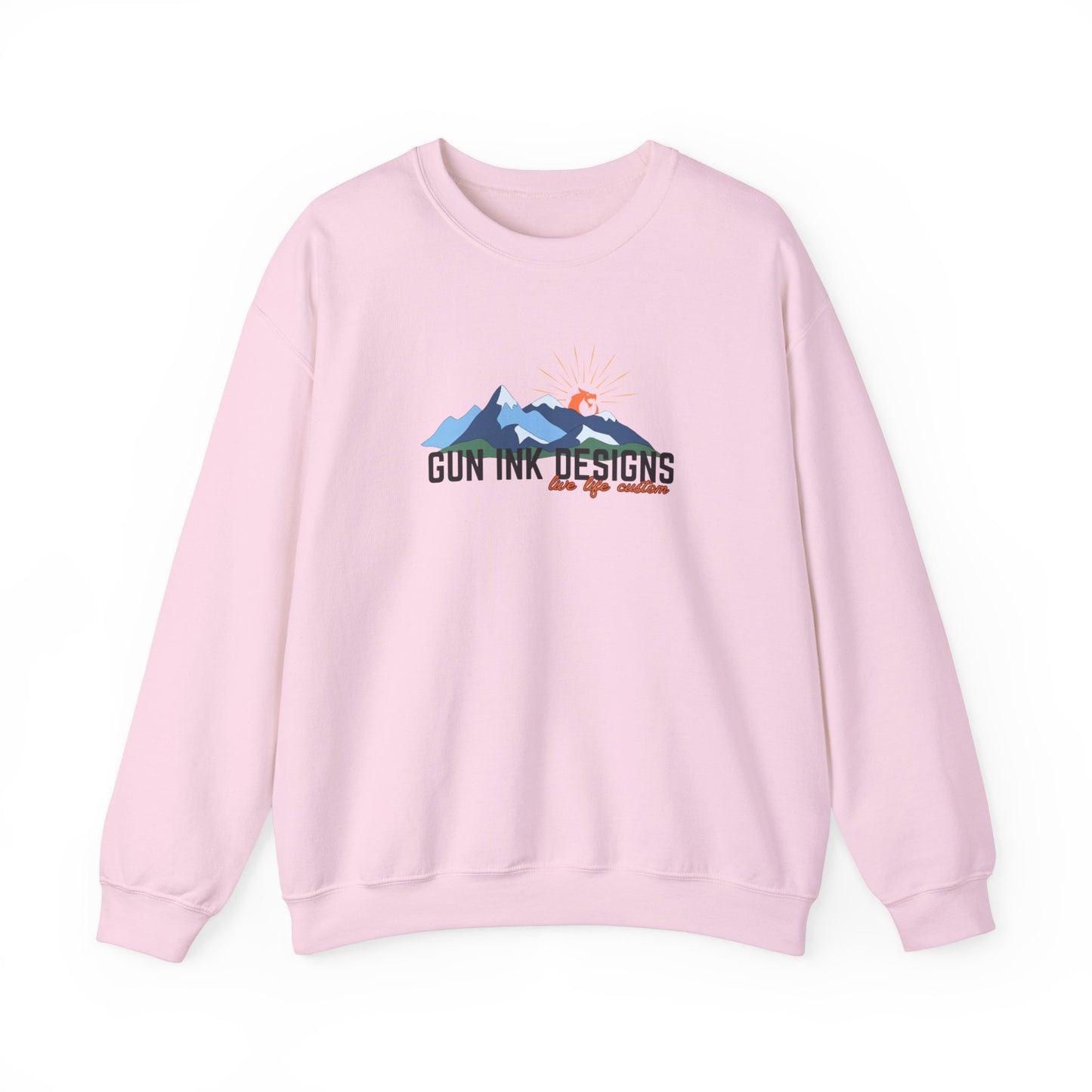 Heavy Blend™ Crewneck Sweatshirt - Dragon Sunrise