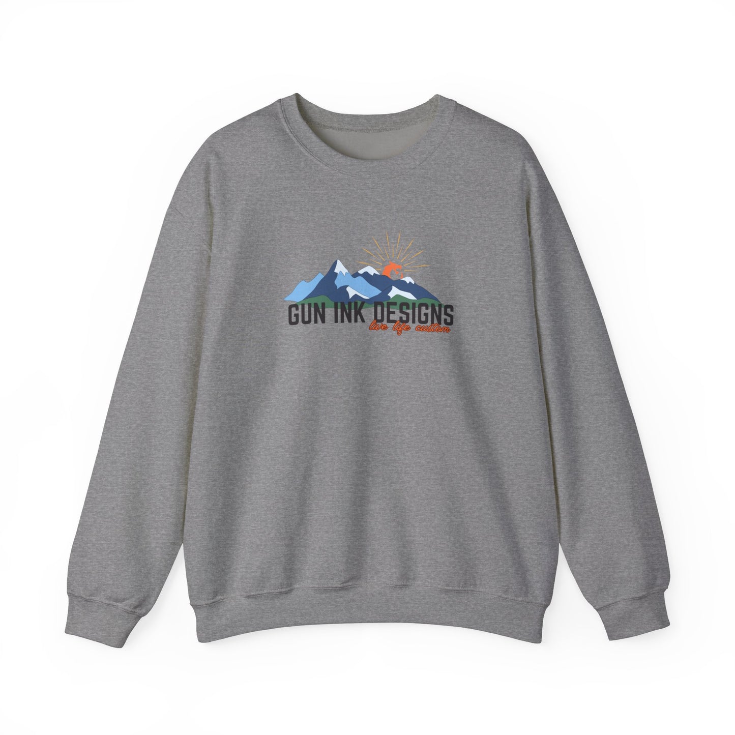 Heavy Blend™ Crewneck Sweatshirt - Dragon Sunrise