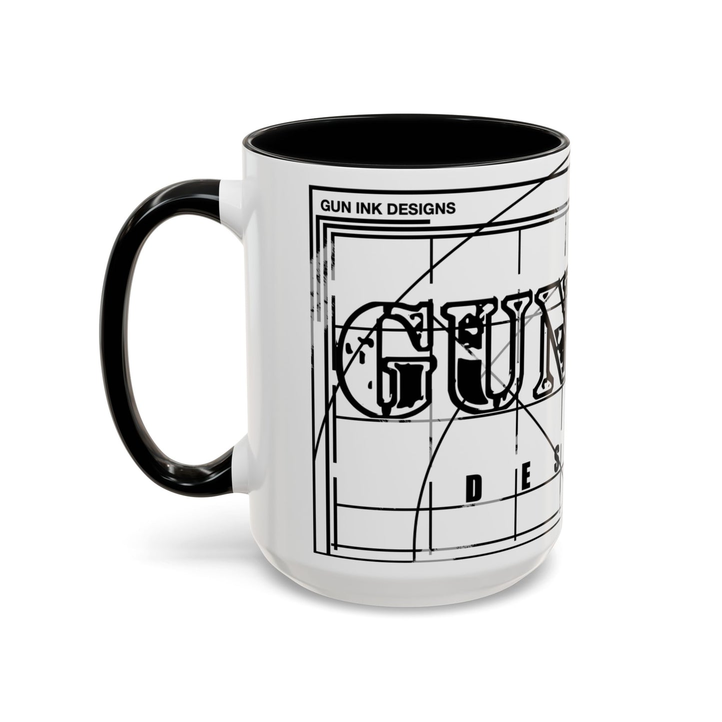 Accent Coffee Mug (11, 15oz) - GID Draft Graphic