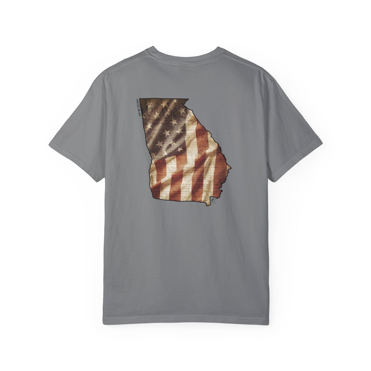 Garment-Dyed T-shirt - We The People - Georgia