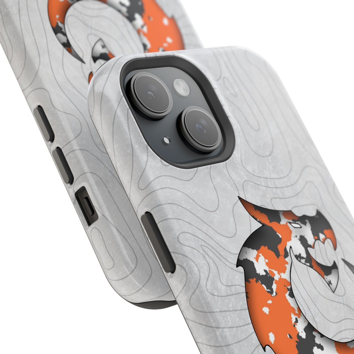 Magnetic Tough Cases - Topo QR code