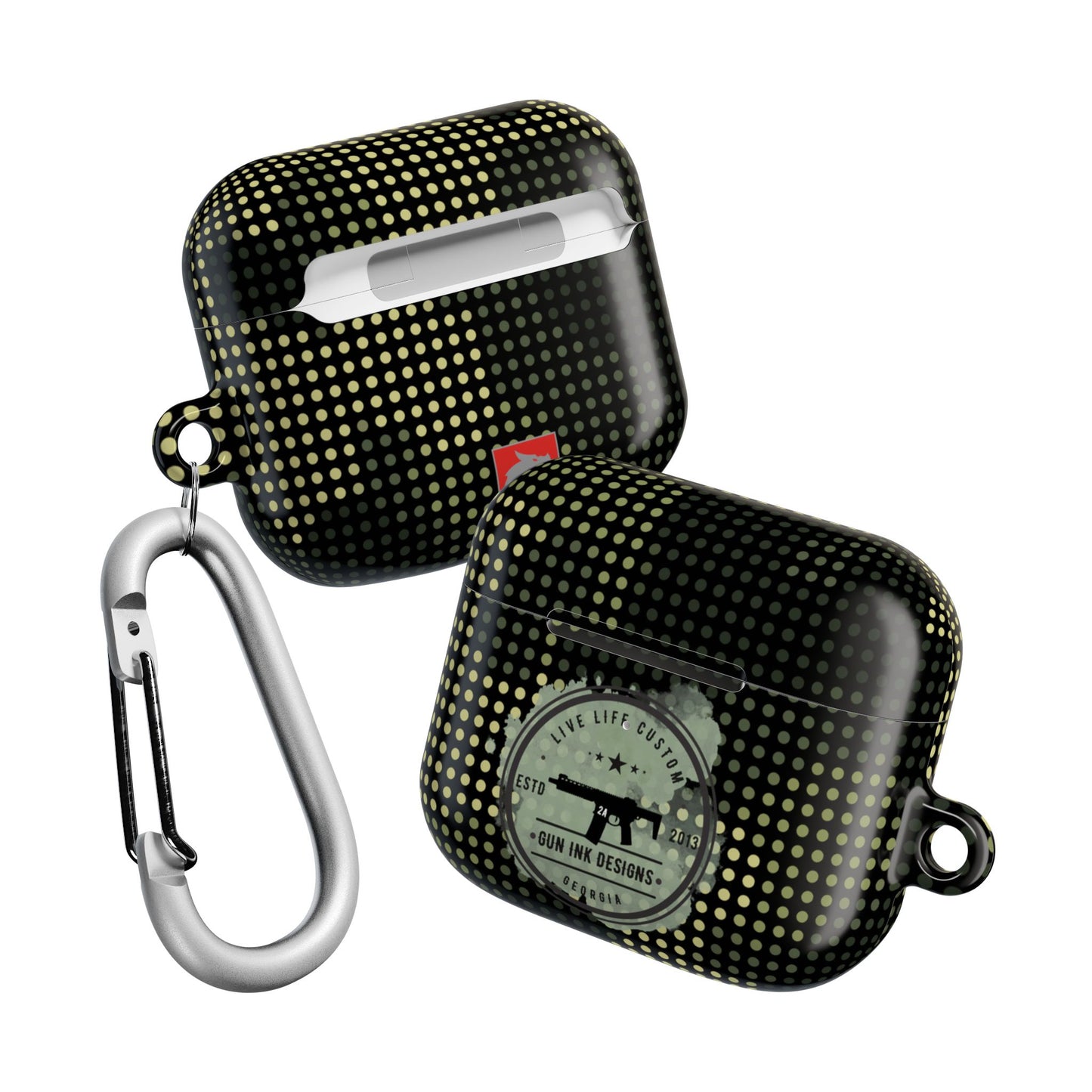 AirPod Cases Dotted Camo - Perfect for Outdoor Tech Lovers