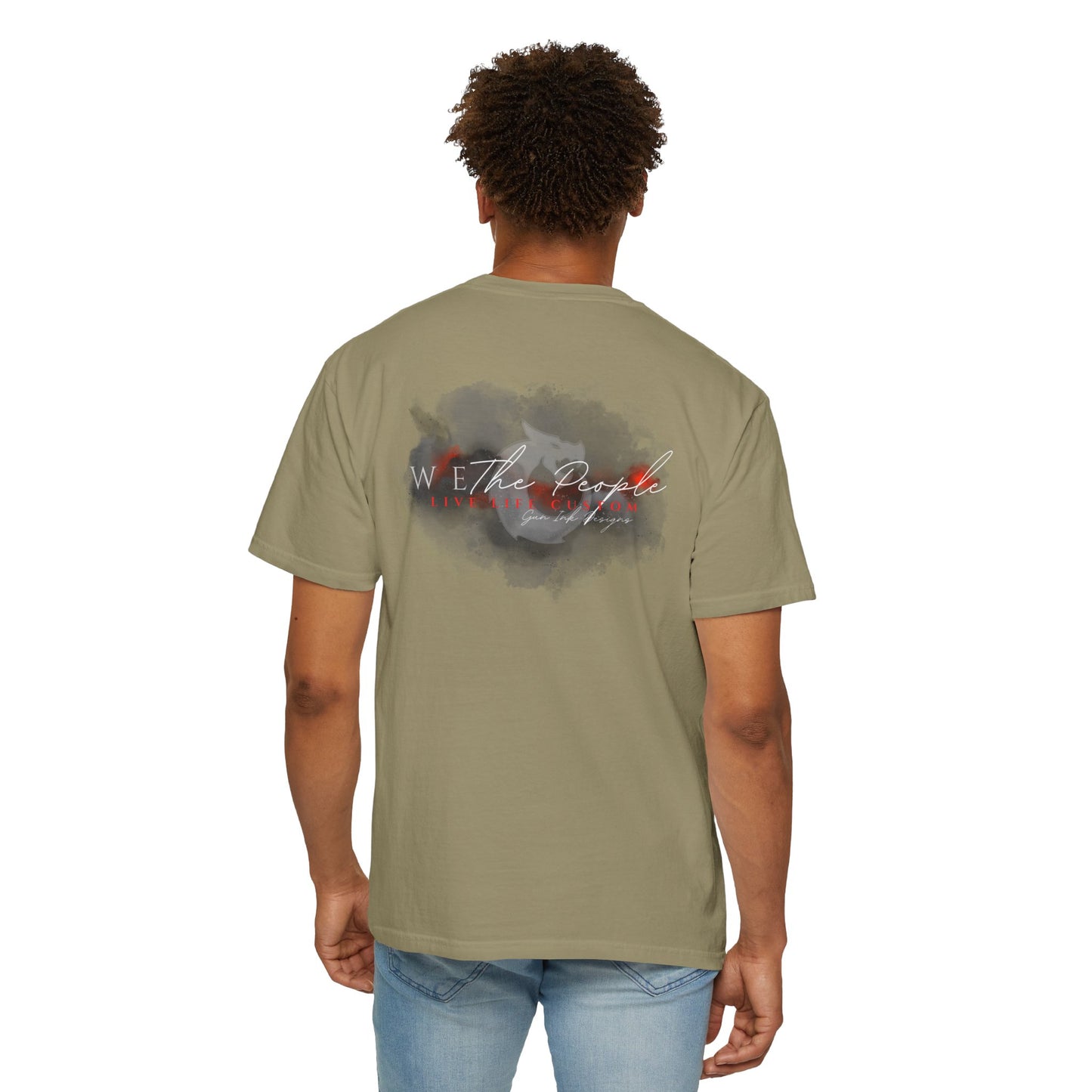 Garment-Dyed T-shirt - We The People Smoke
