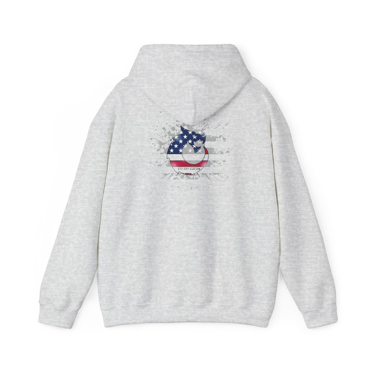 Heavy Blend™ Hooded Sweatshirt - 3D Flag
