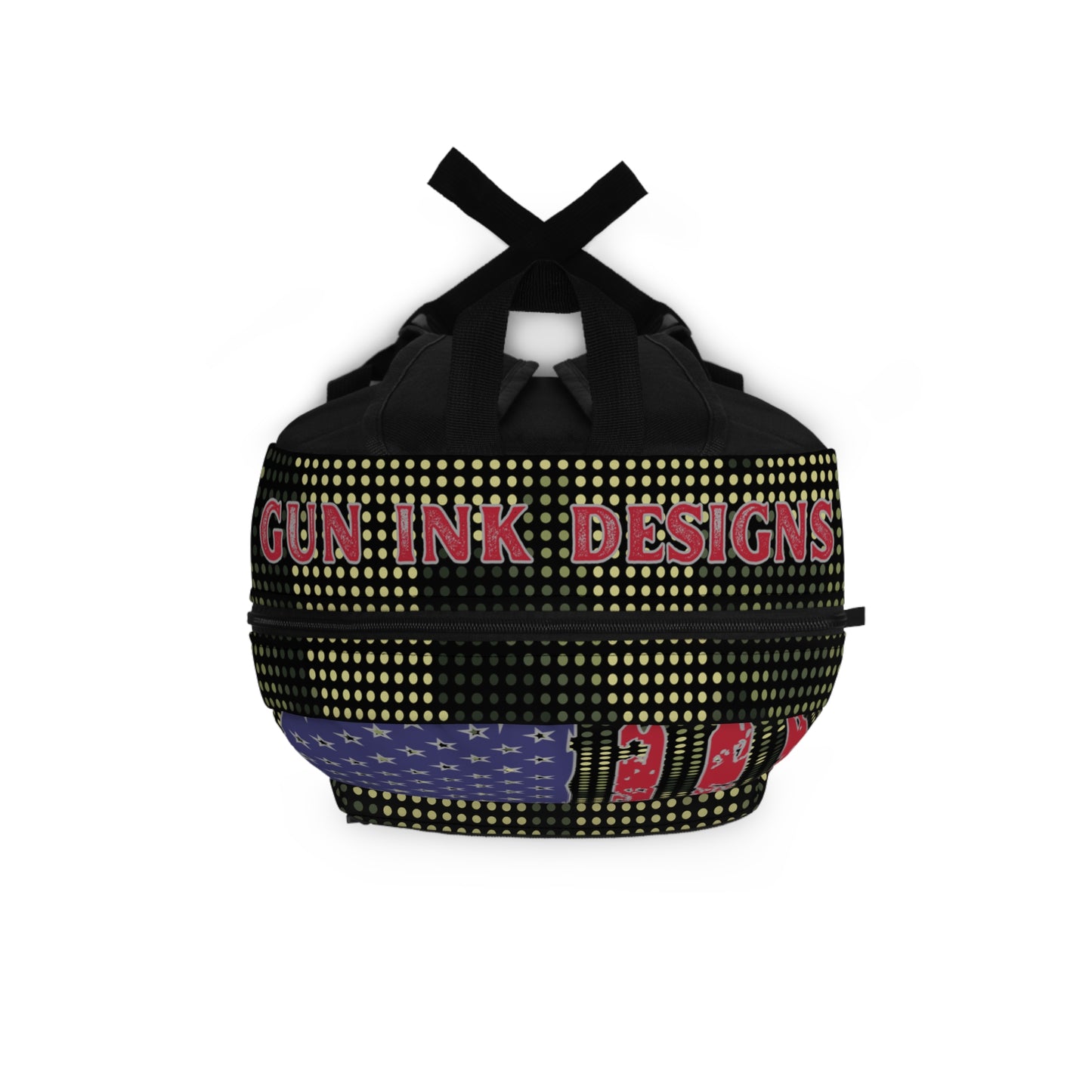 Backpack - American Flag w/ green Camo