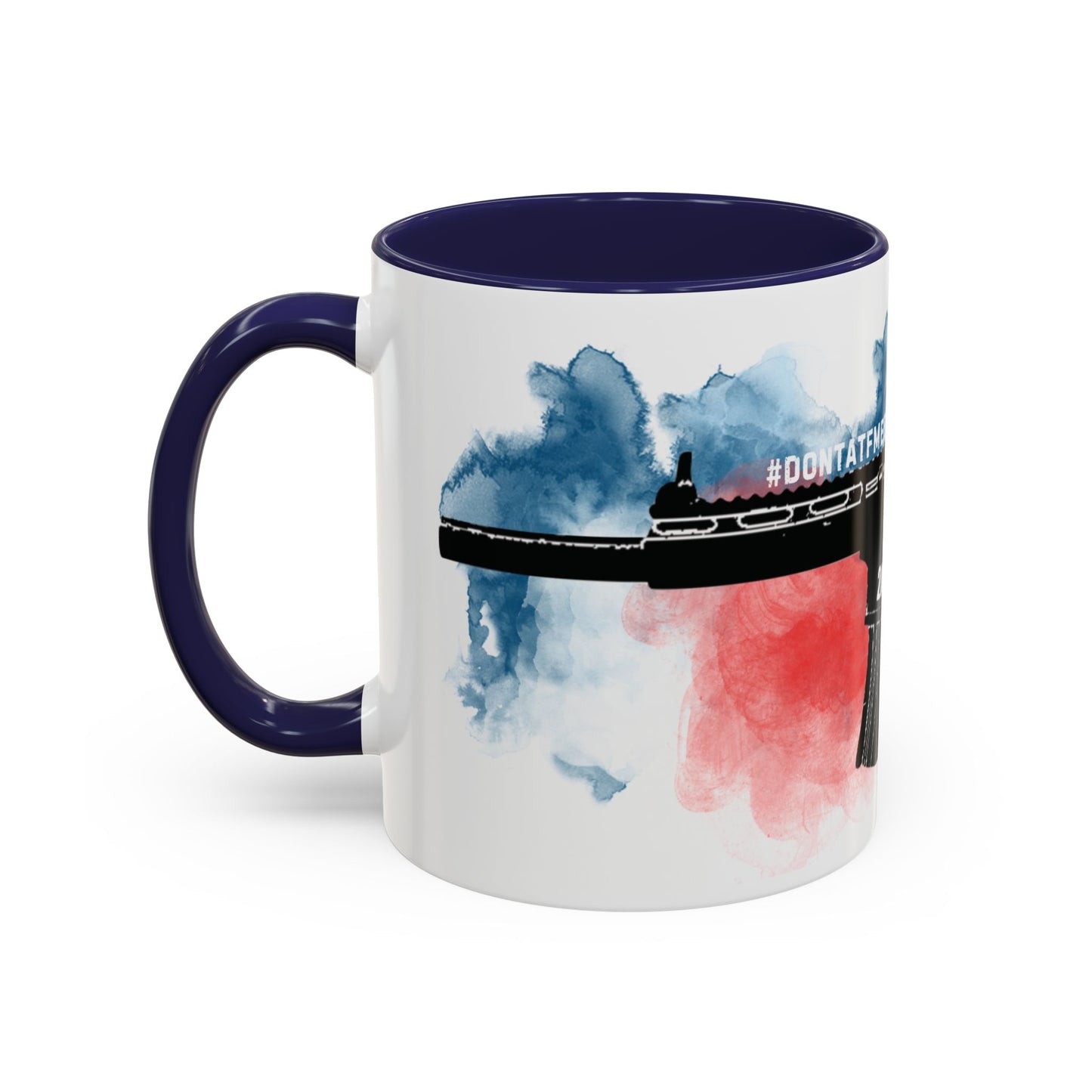 Accent Coffee Mug (11, 15oz) - #DONTATFMEBRO