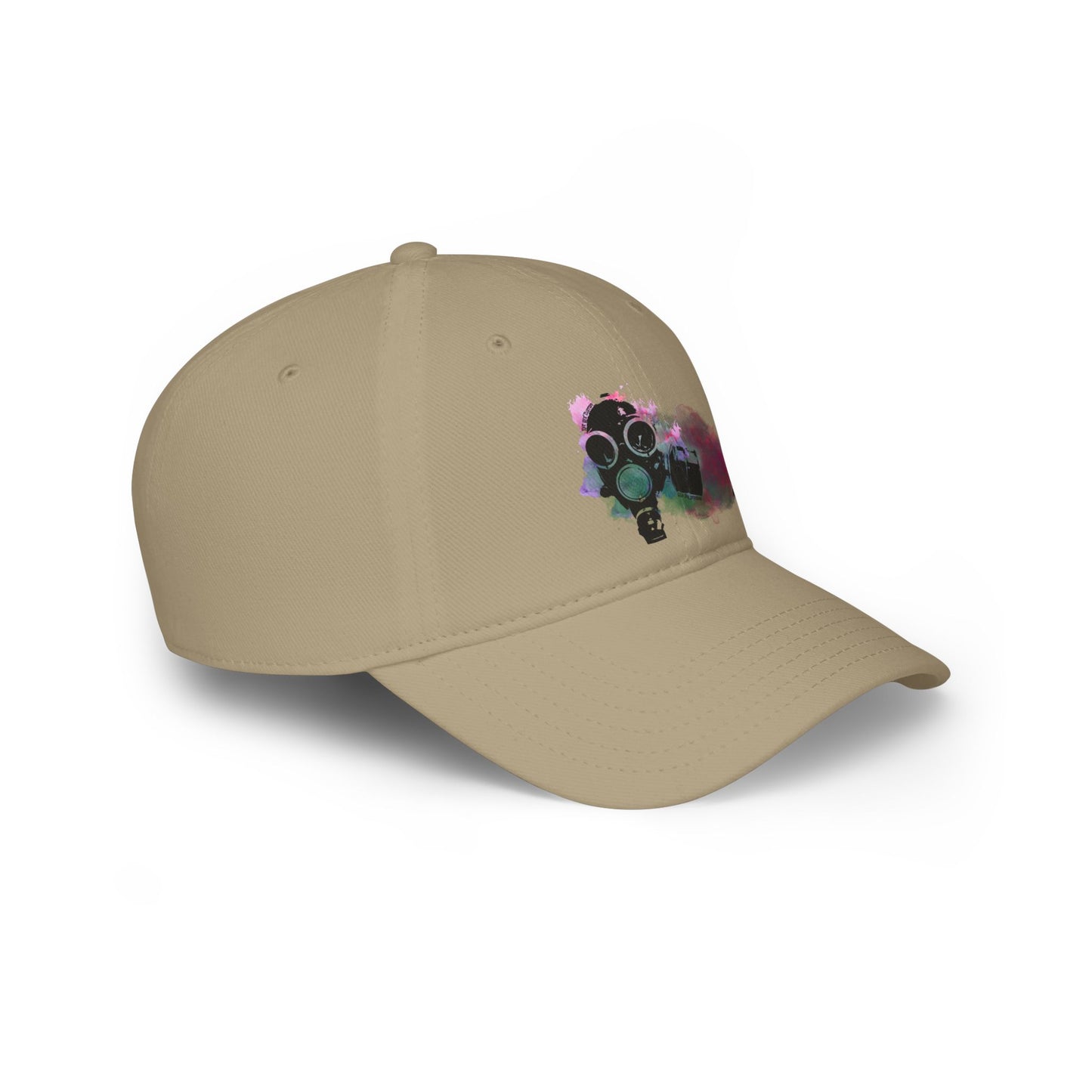Low Profile Baseball Cap - Gas Mask