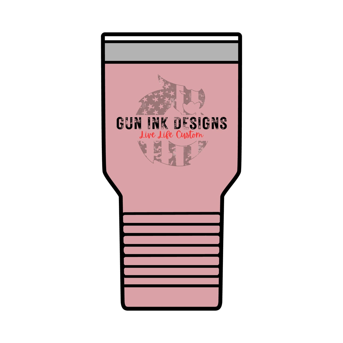 Insulated Tumbler, 30oz - Ghost Flag Dragon
