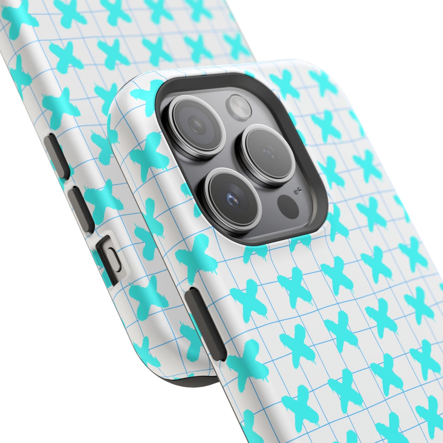 Magnetic Tough Cases - Blue X