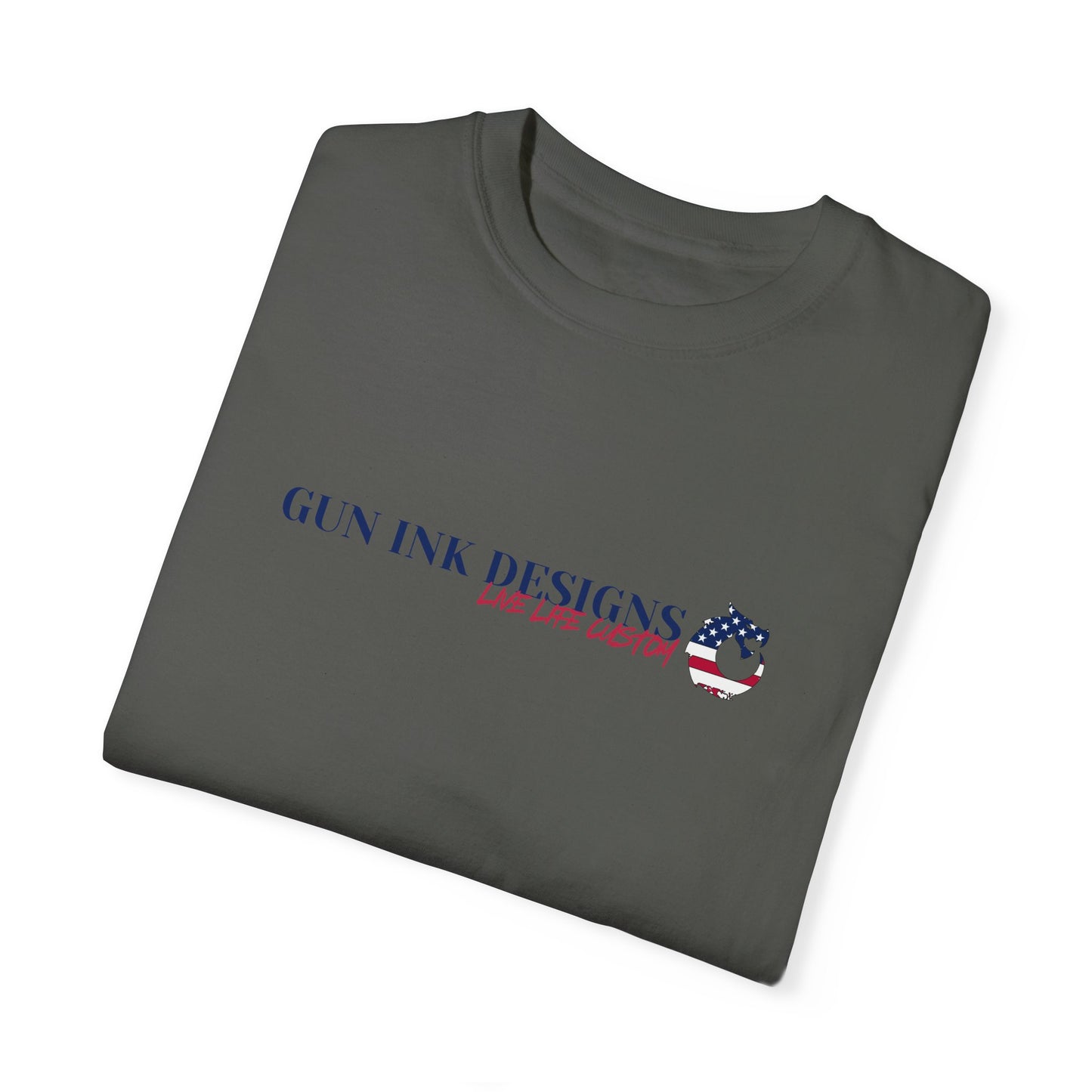 Garment-Dyed T-shirt - LLC Flag Dragon