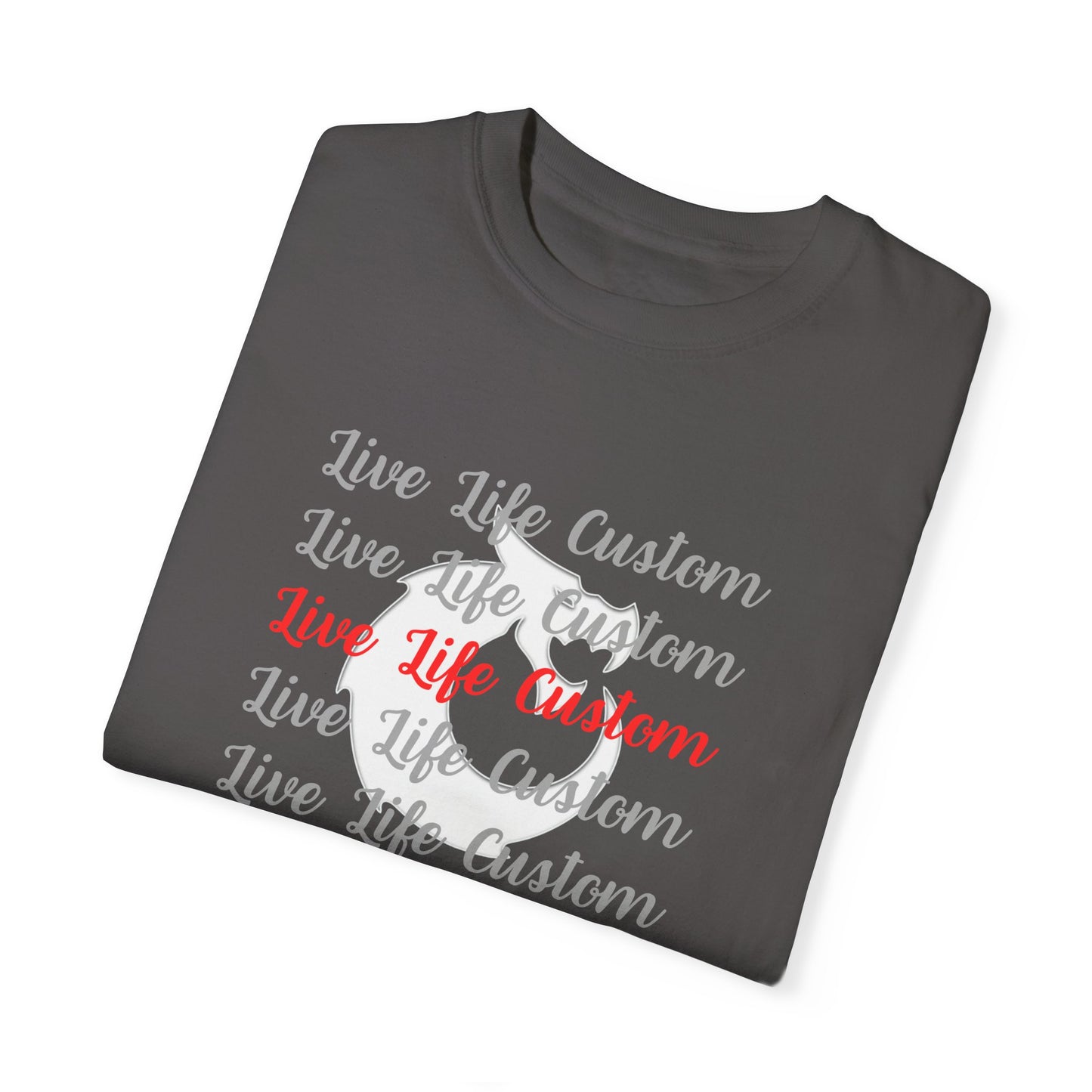 Garment-Dyed T-shirt - LLC Stacked
