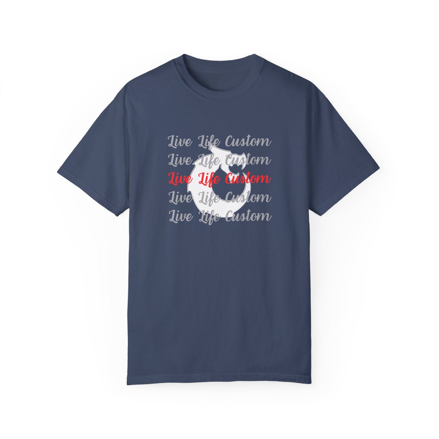 Garment-Dyed T-shirt - LLC Stacked