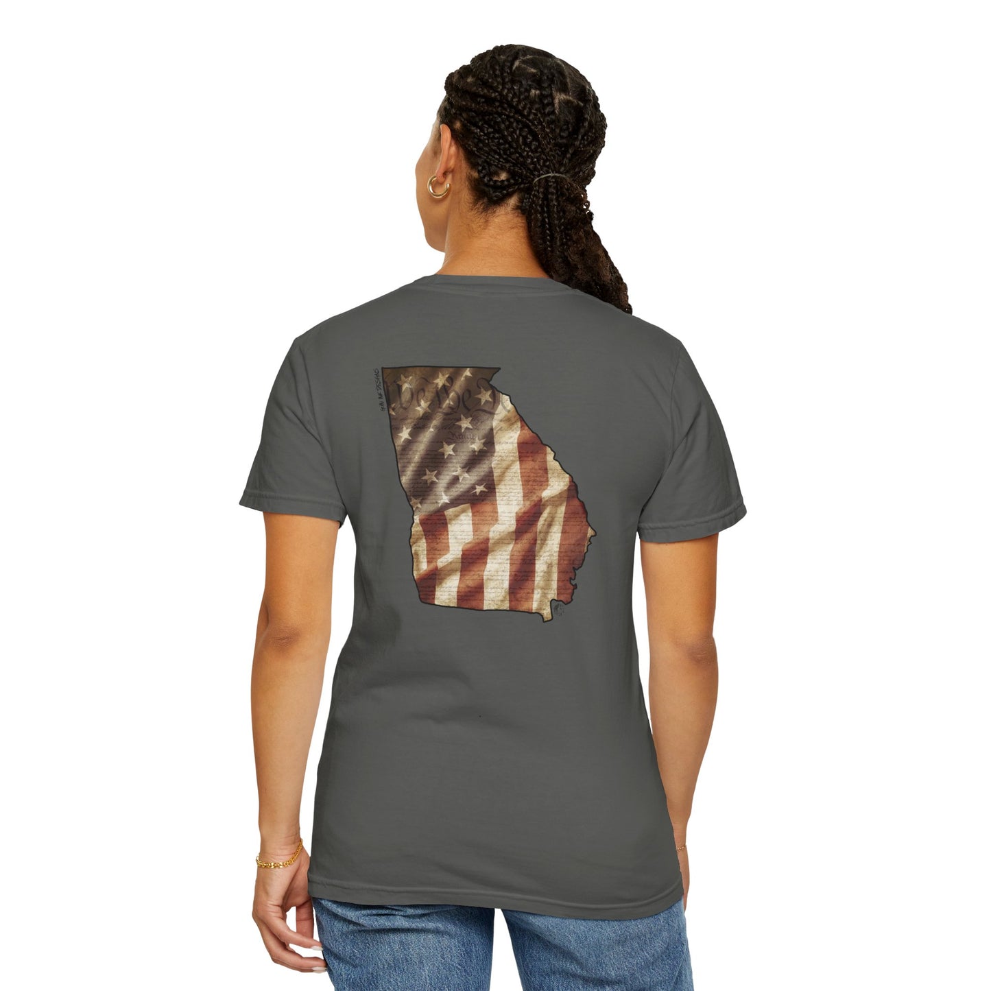 Garment-Dyed T-shirt - We The People - Georgia