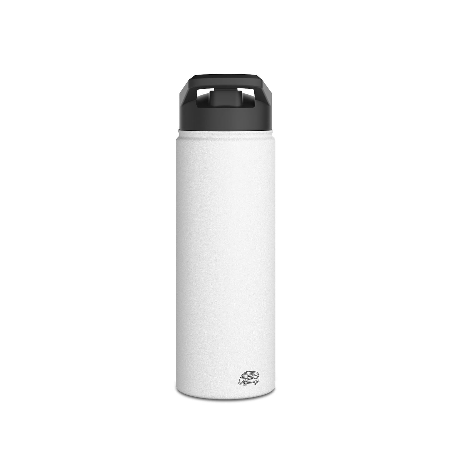 Stainless Steel Water Bottle, Standard Lid - The Van