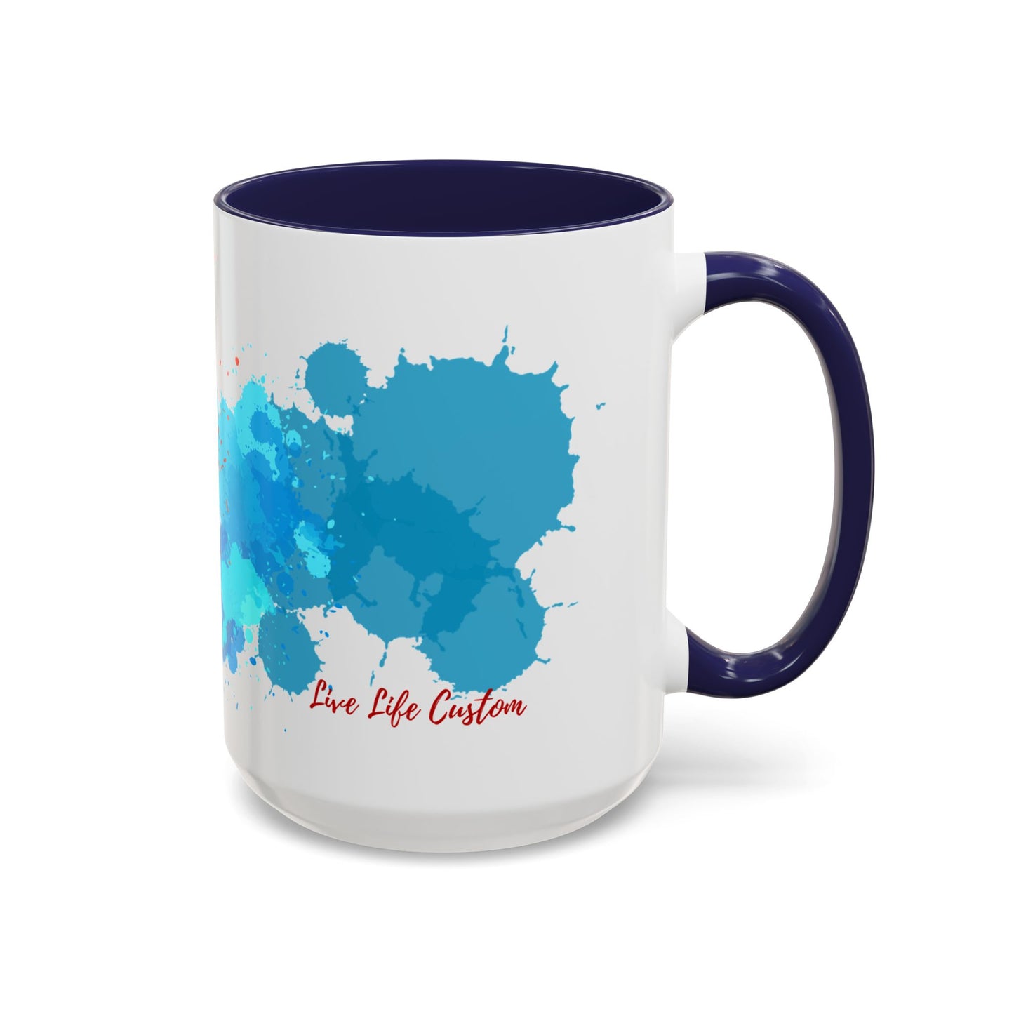 Accent Coffee Mug (11, 15oz) - Splash of life