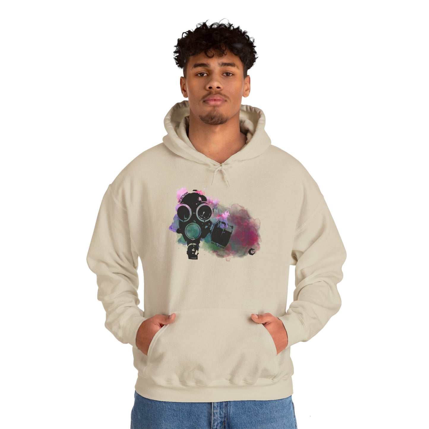 Heavy Blend™ Hooded Sweatshirt - Gas Mask 2.0