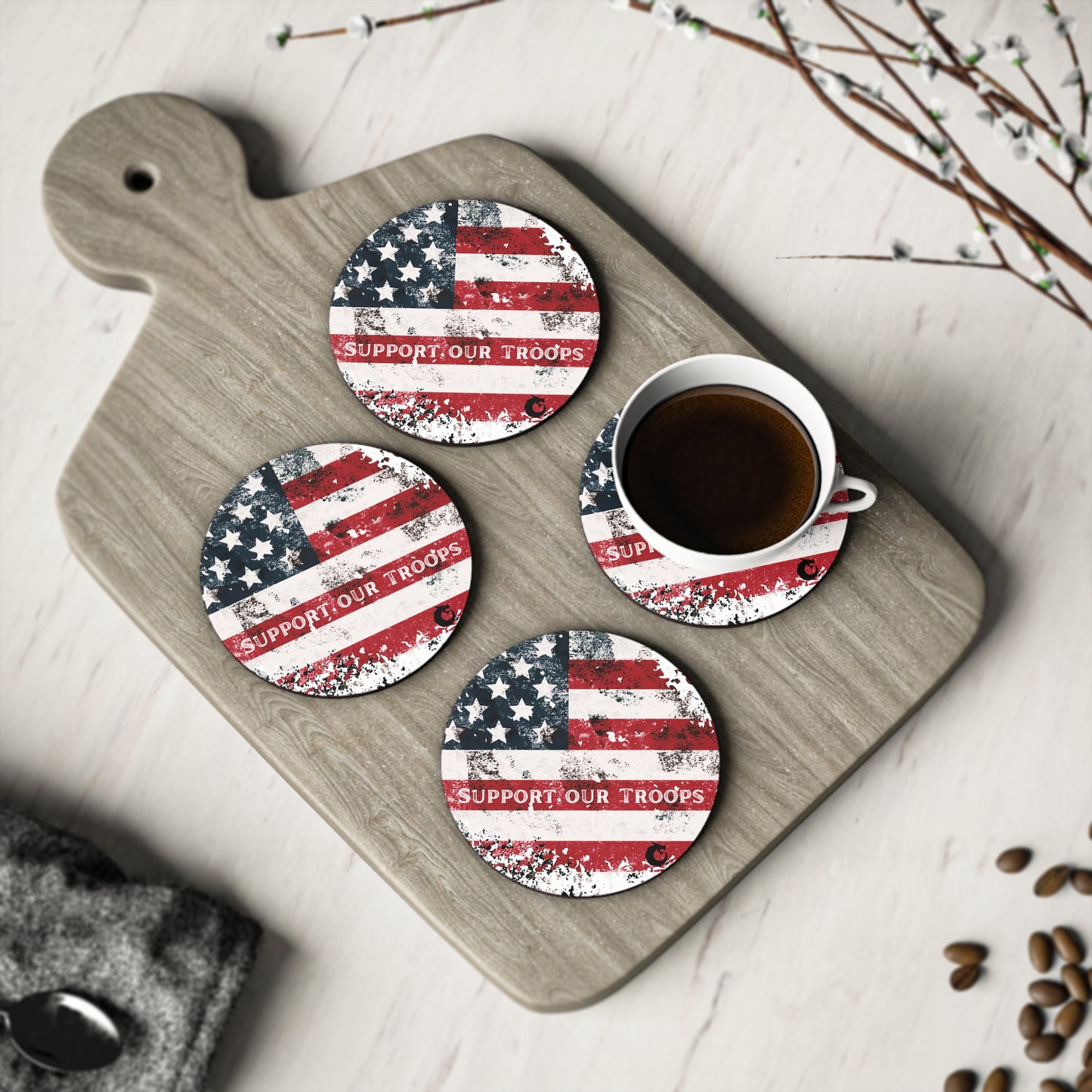 Coasters - Support Our Troops