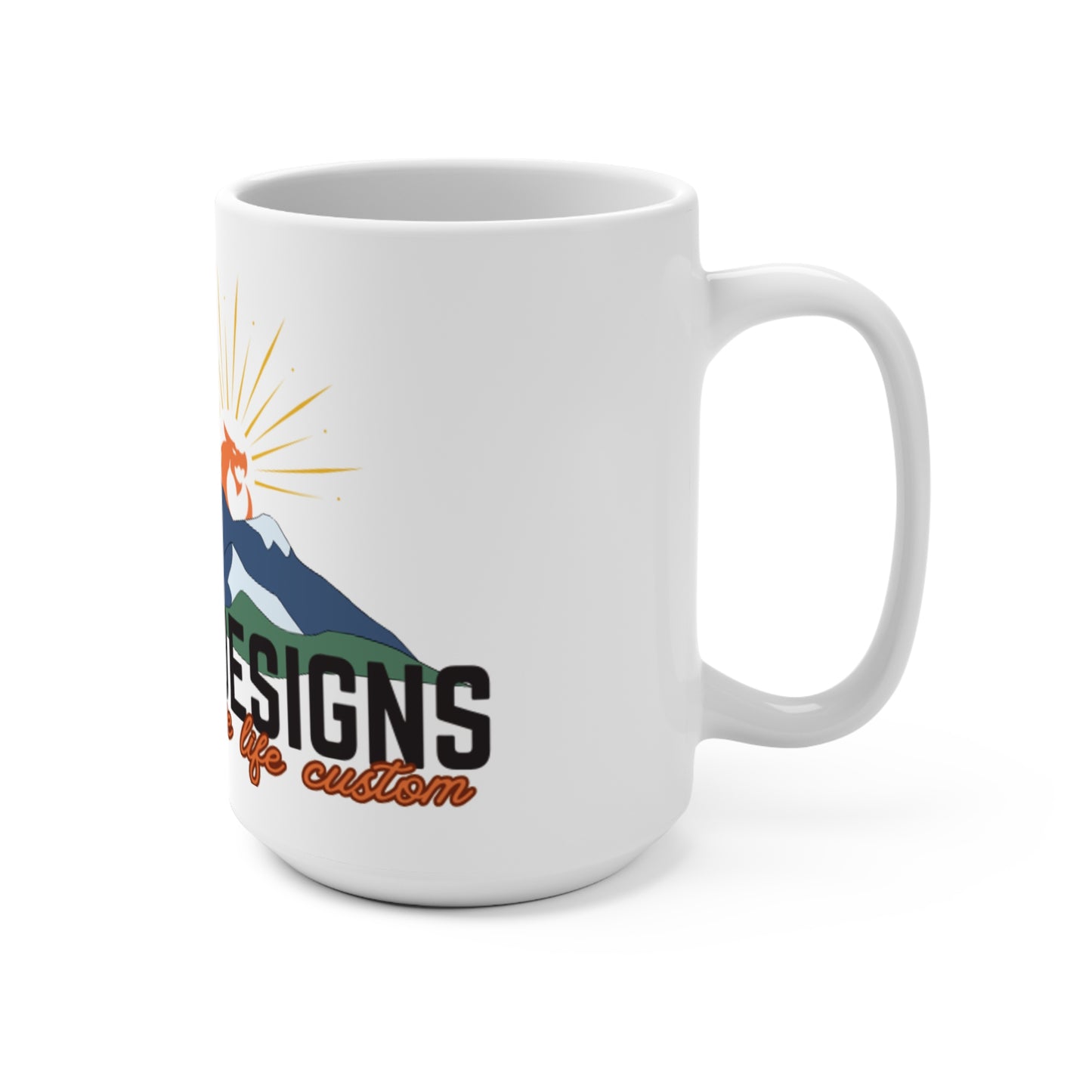 Mug (15oz for grown ups) - Dragon Sunrise