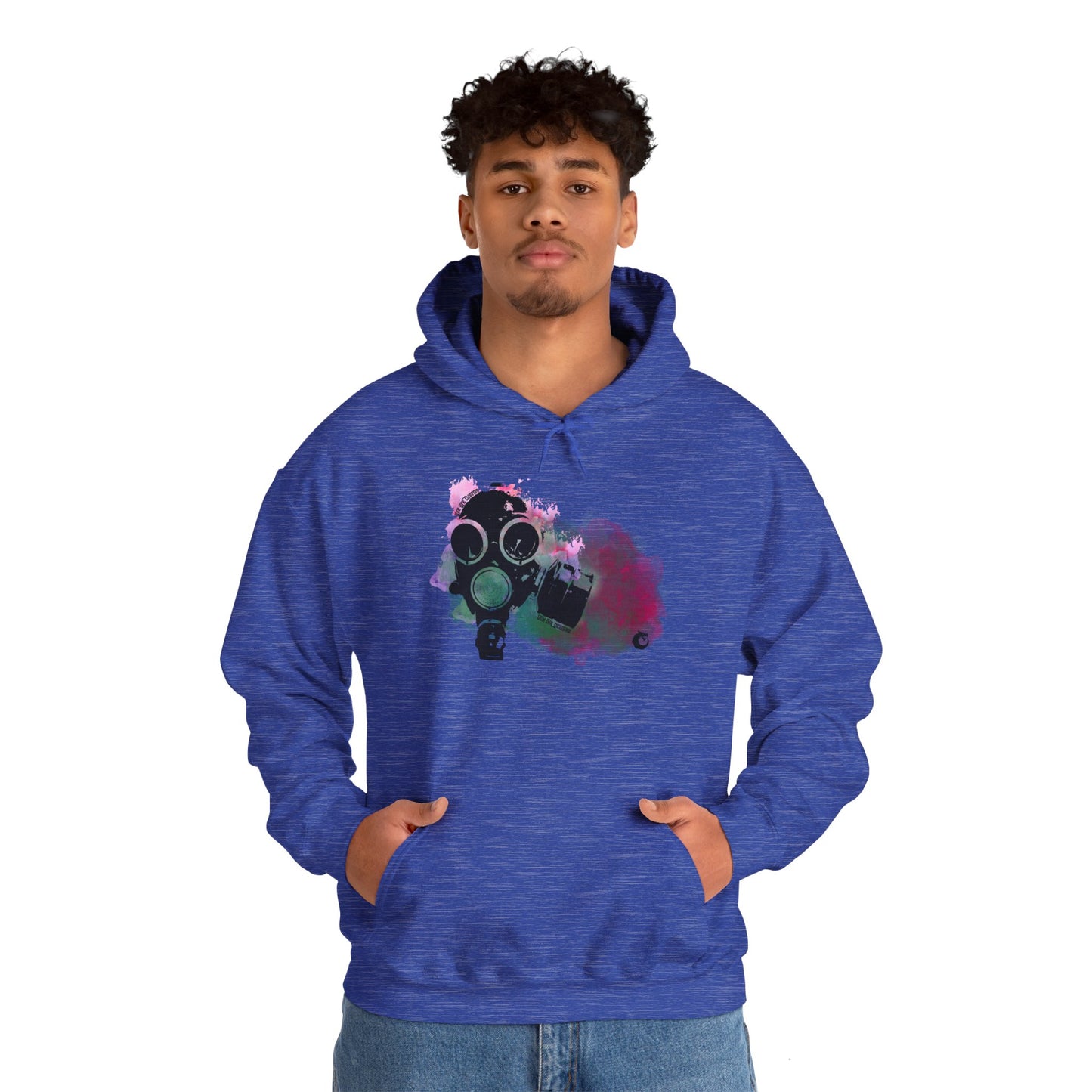 Heavy Blend™ Hooded Sweatshirt - Gas Mask 2.0