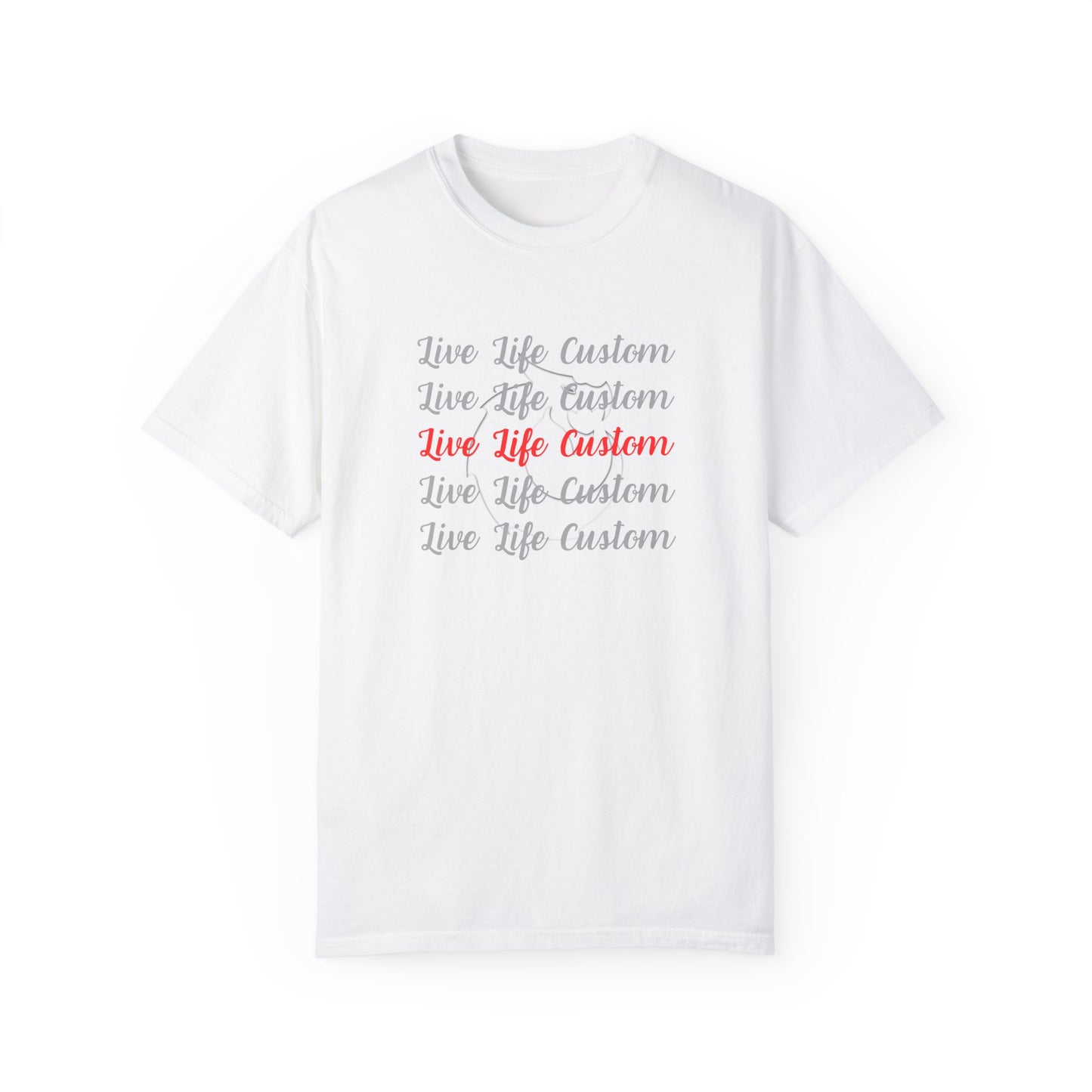 Garment-Dyed T-shirt - LLC Stacked
