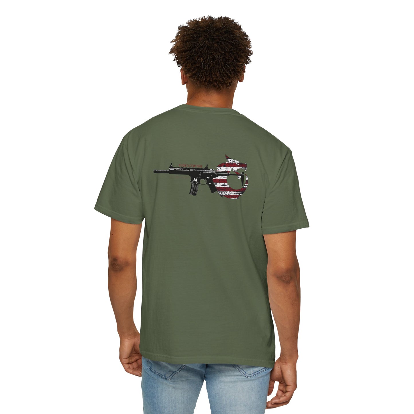 Garment-Dyed T-shirt - #DONTATFMEBRO