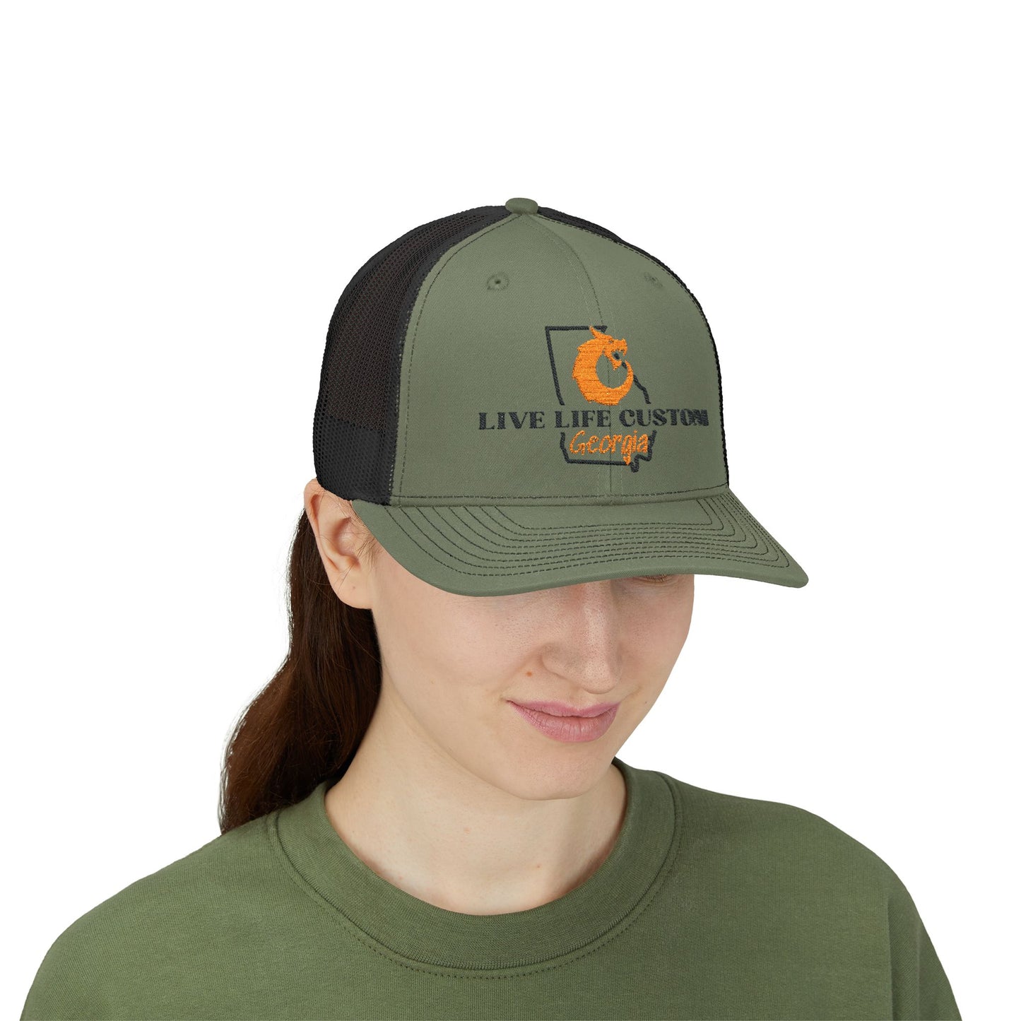 Snapback Trucker Cap - Georgia
