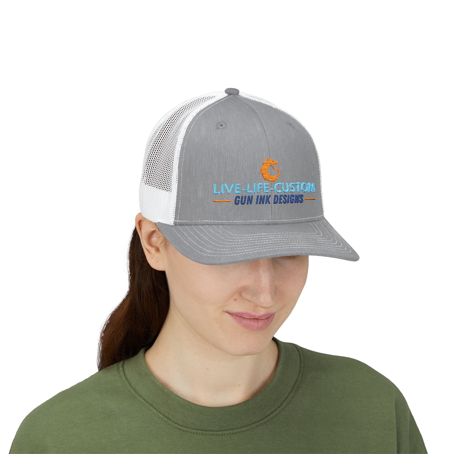 Snapback Trucker Cap - Live Life custom
