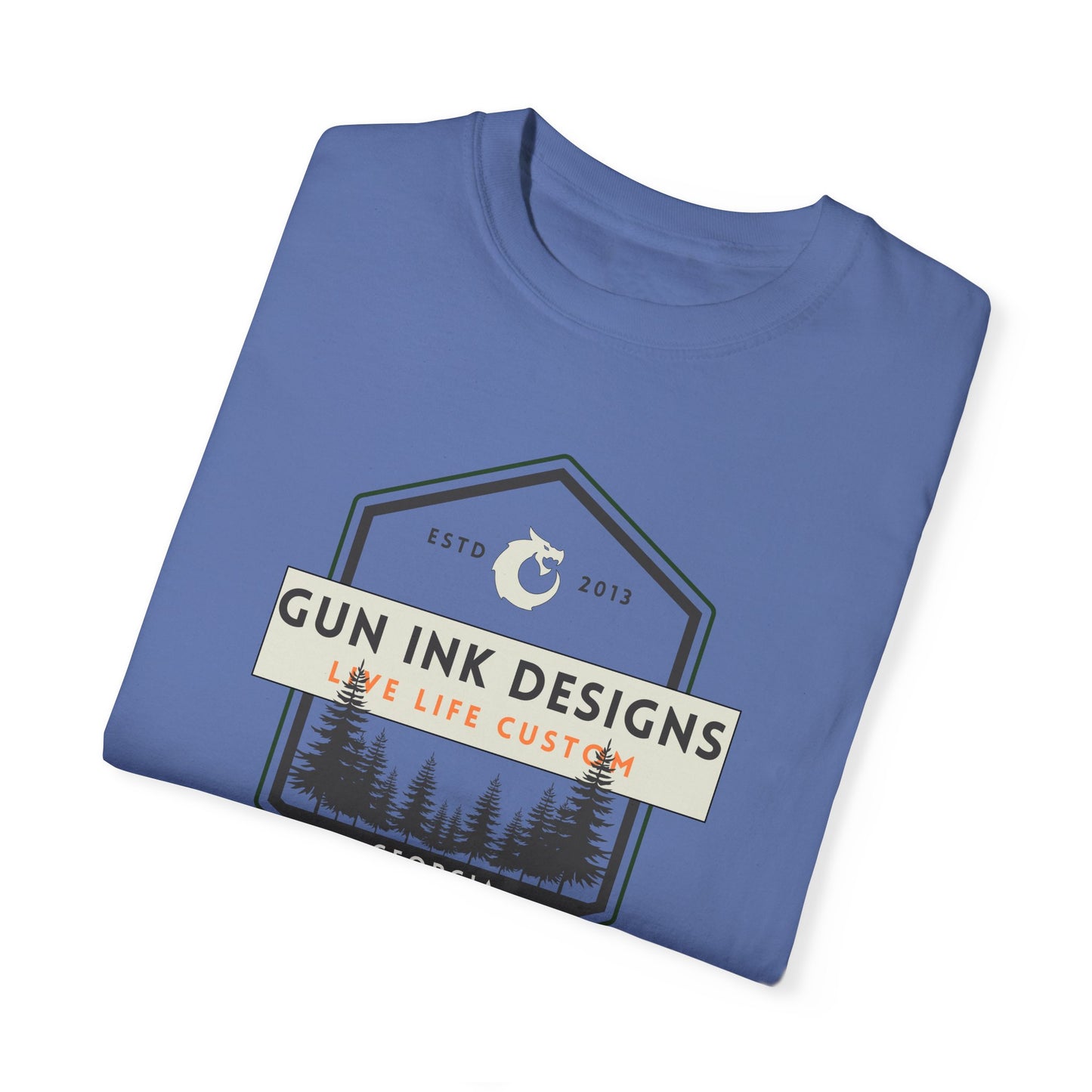 Unisex Garment-Dyed T-shirt -Georgia